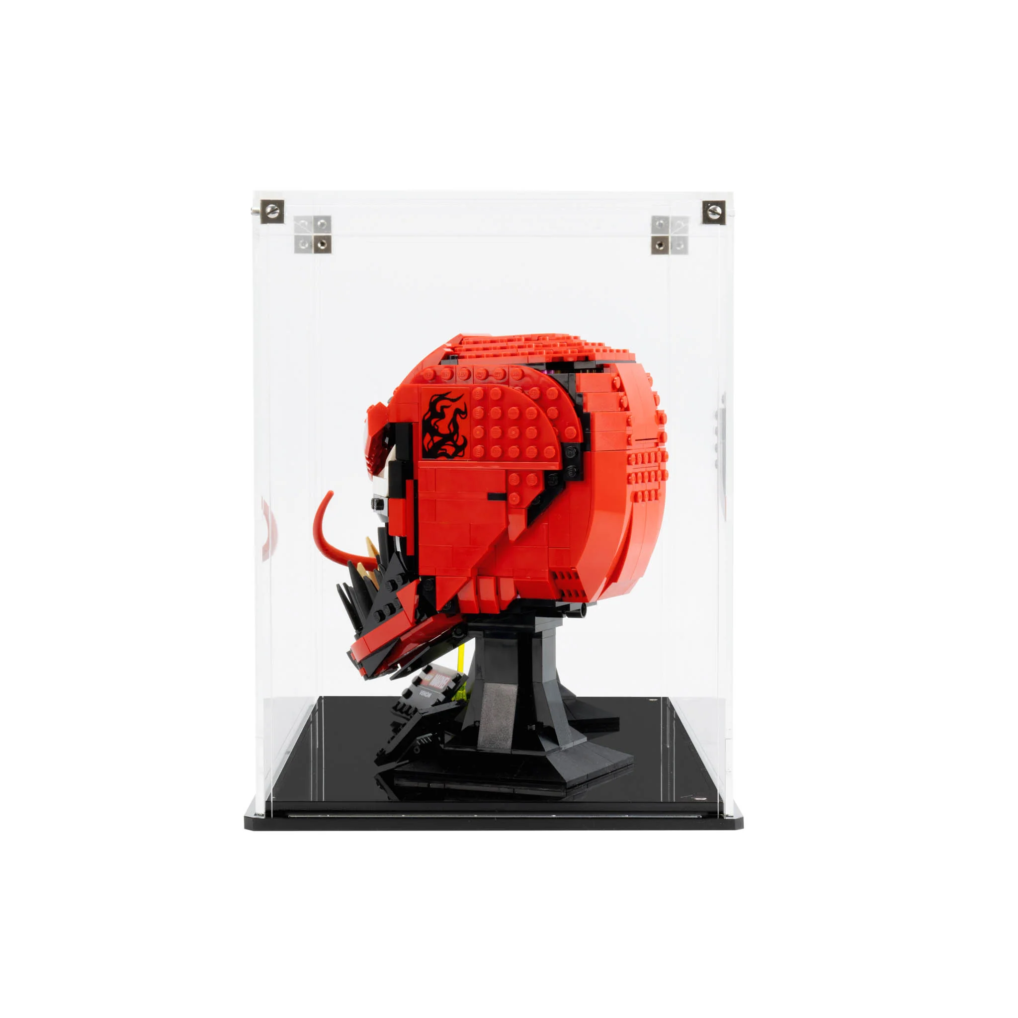 Dual Display Case for LEGO® Marvel Helmets: Spider-Man Venom (76187) & Carnage (76199) - Image 9