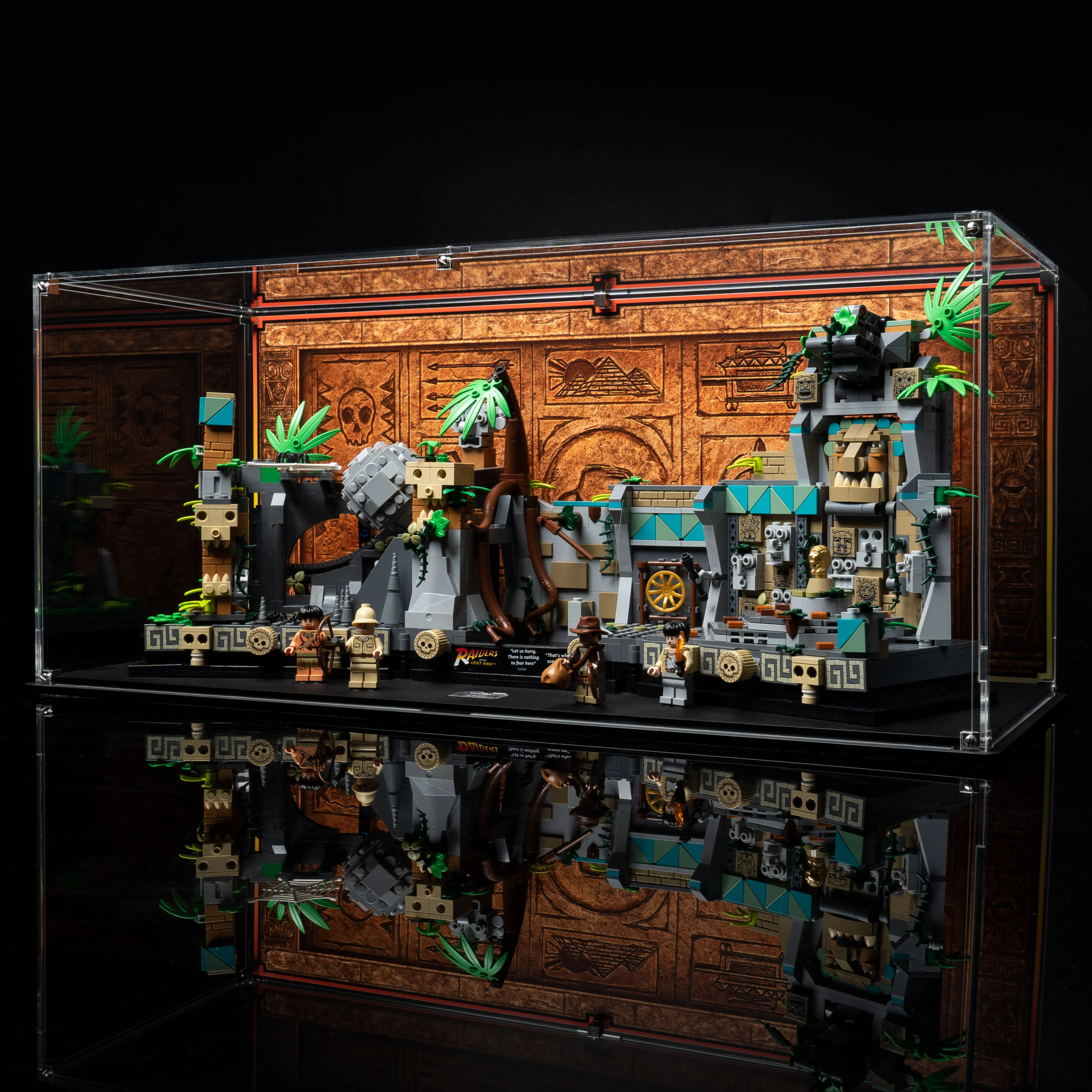 Limited Edition Display Case for LEGO® Indiana Jones™ Temple of the Golden Idol (77015) - Image 9