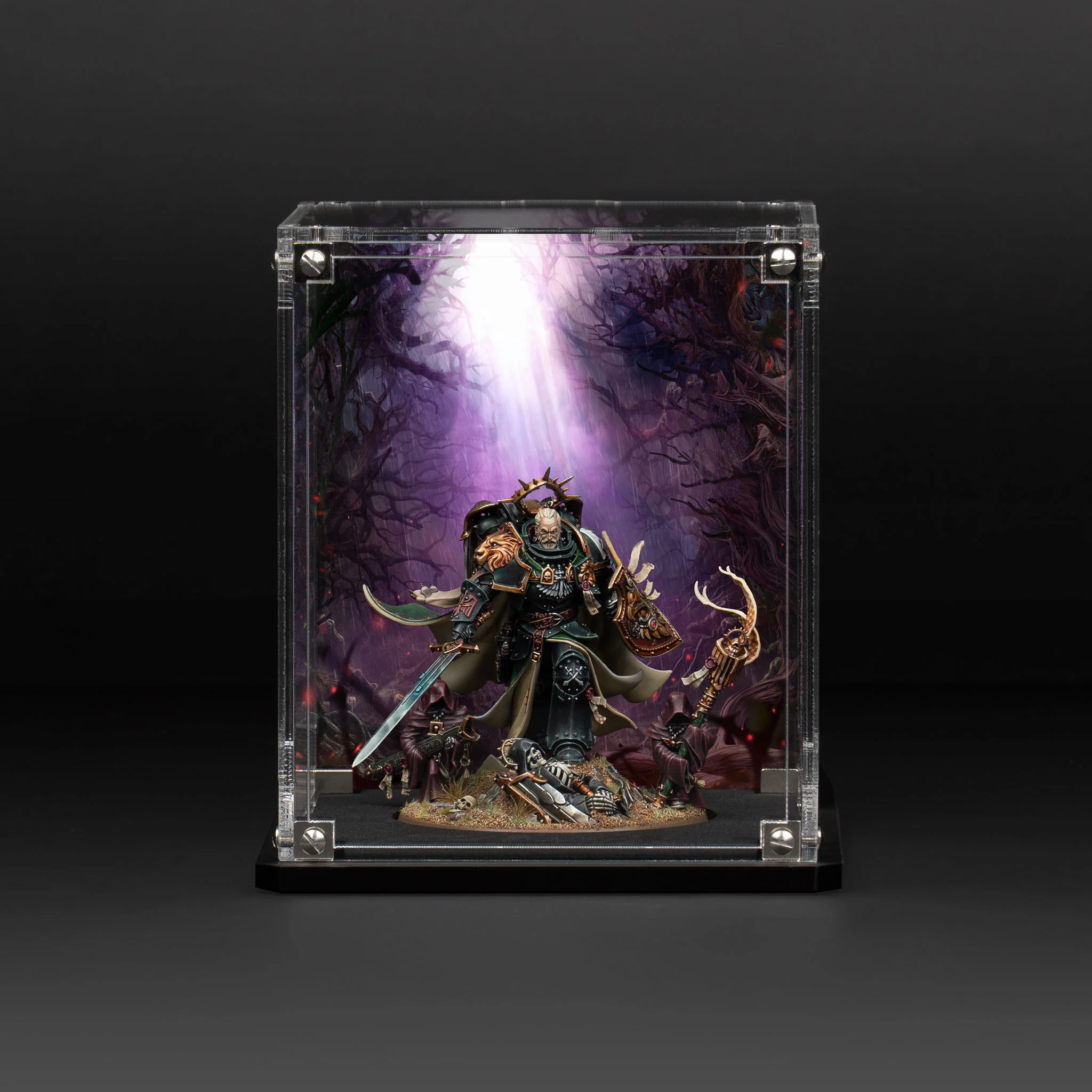 Display Case for Warhammer® 40,000 Dark Angels Lion El’Jonson - Image 3