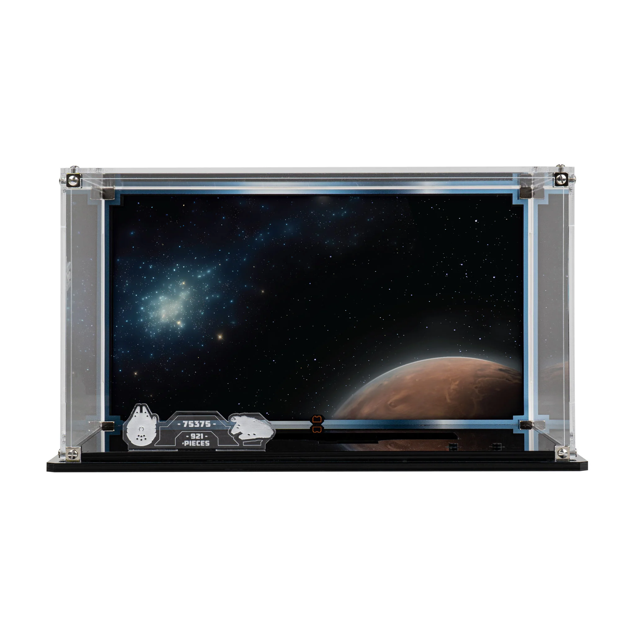 Horizontal & Angled Display Cases for LEGO® Star Wars™ Midi Scale Millennium Falcon™ (75375) - Image 13