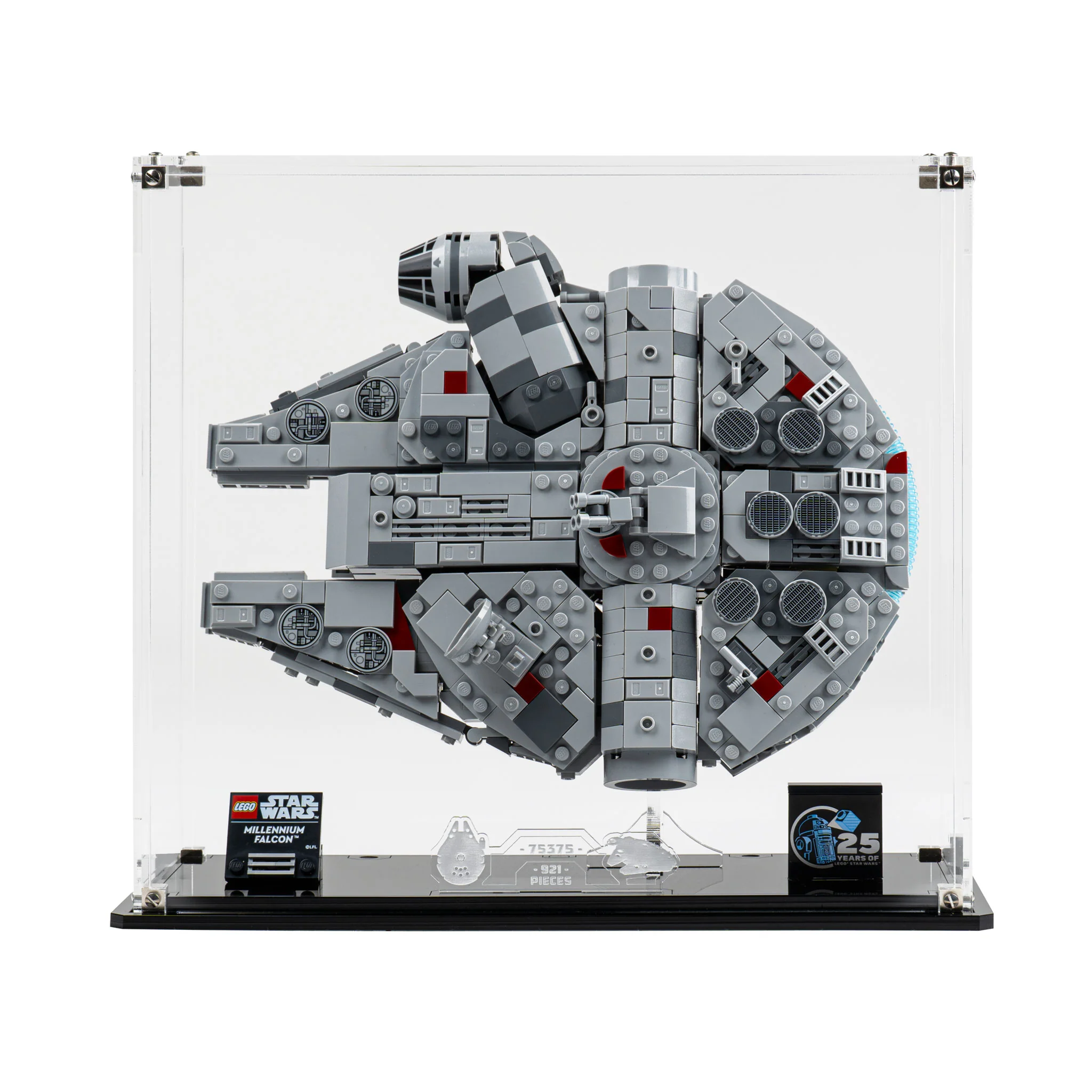 Horizontal & Angled Display Cases for LEGO® Star Wars™ Midi Scale Millennium Falcon™ (75375) - Image 8