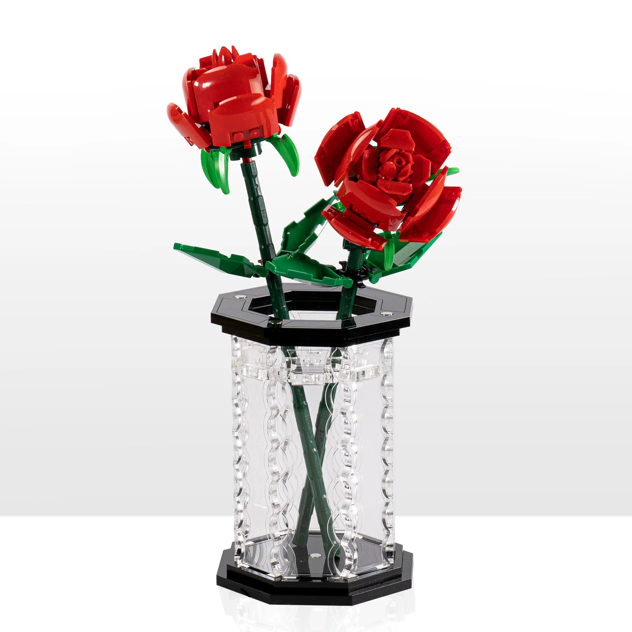 Large Display Vase for LEGO® Flowers - Black - Image 6