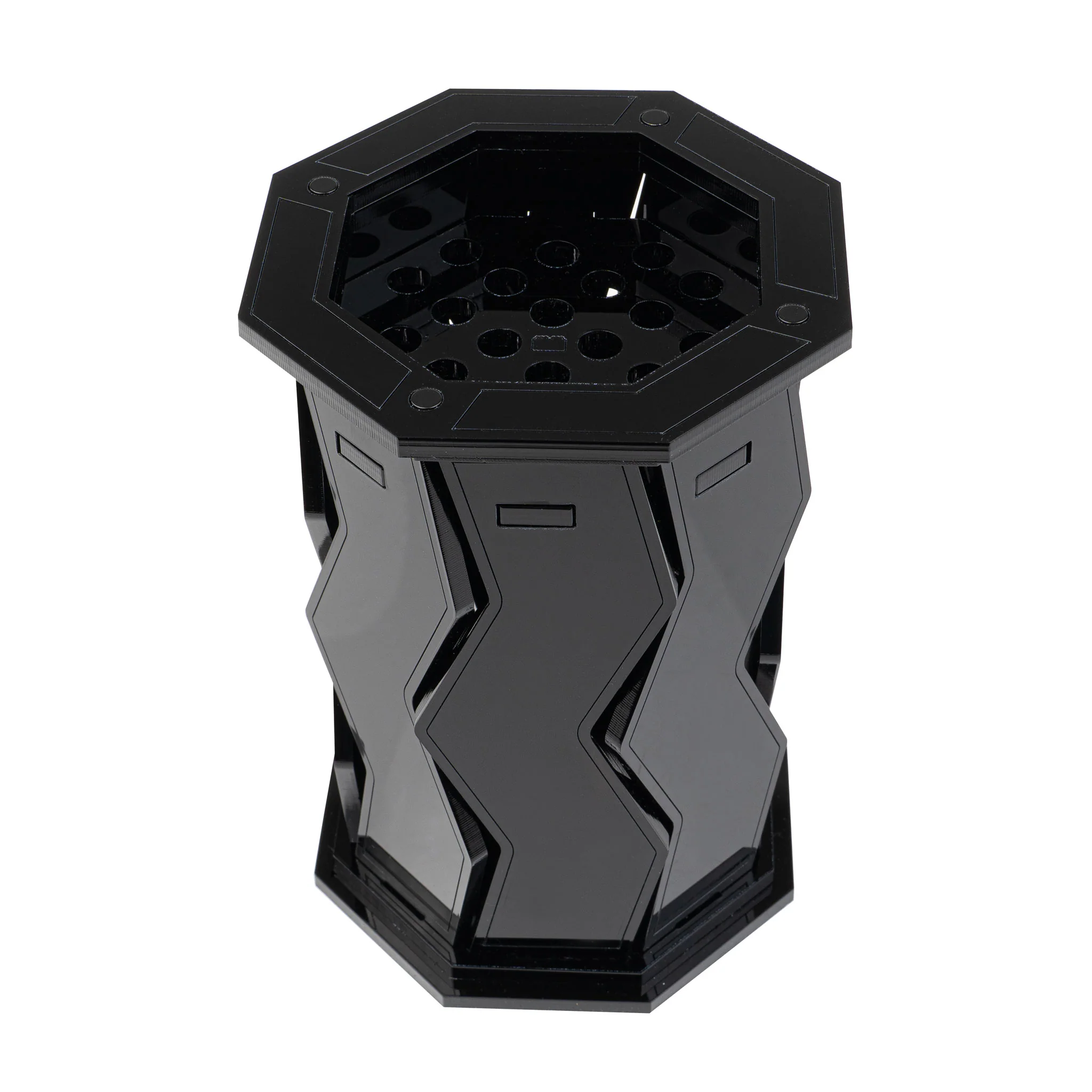 Large Black Display Vase for LEGO® Flowers - Image 4