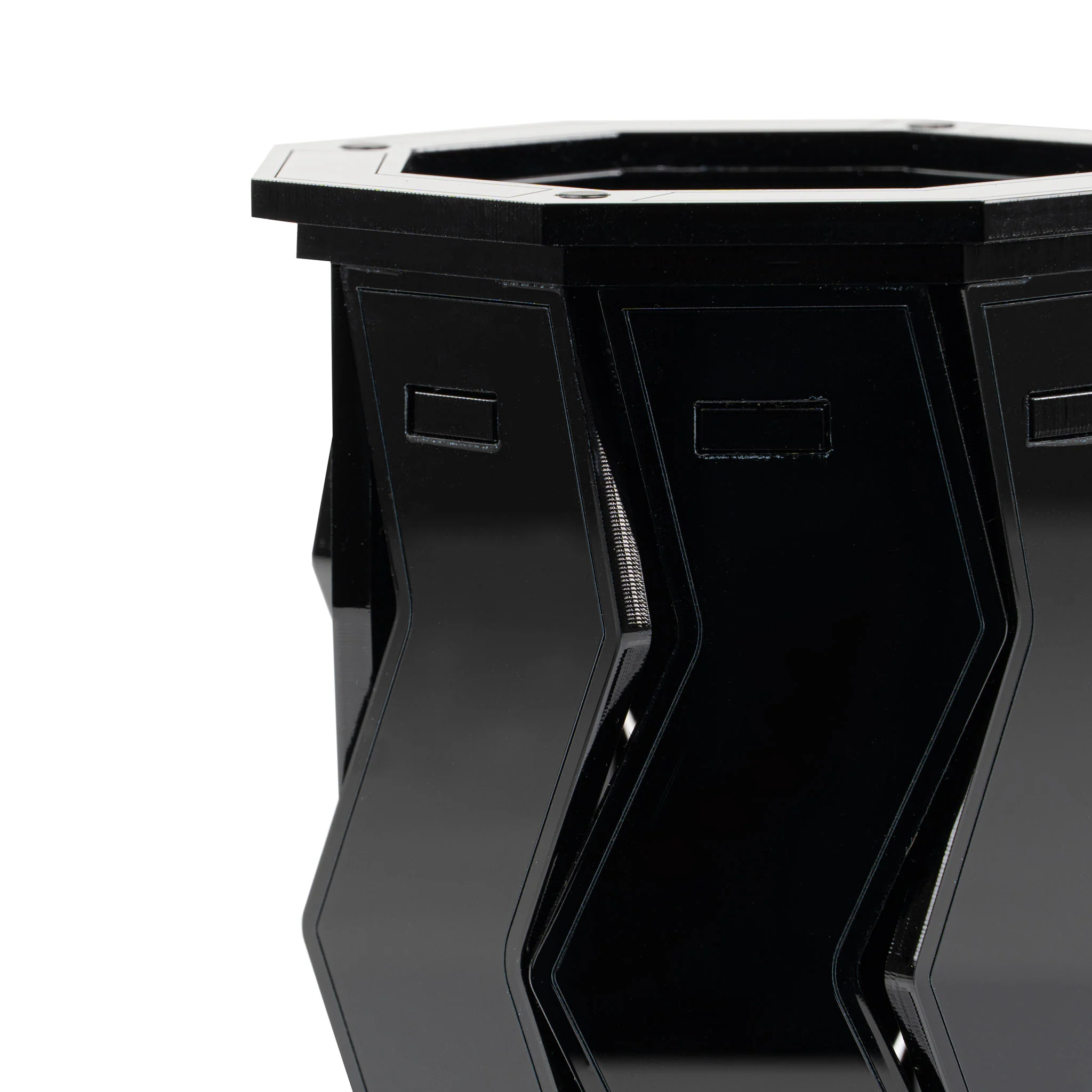 Large Black Display Vase for LEGO® Flowers - Image 5