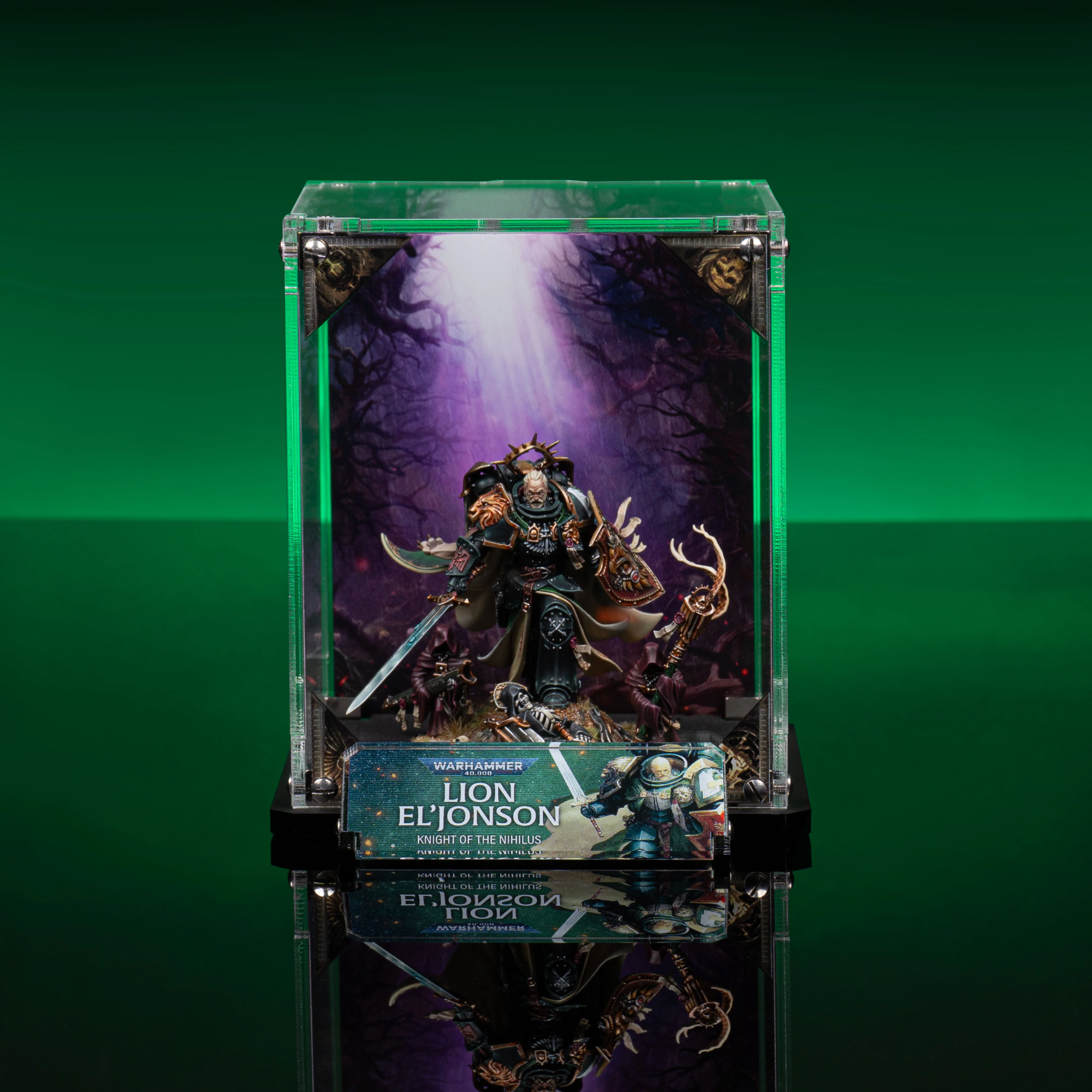 Limited Edition Display Case for Warhammer® 40,000 Dark Angels Lion El’Jonson - Image 10