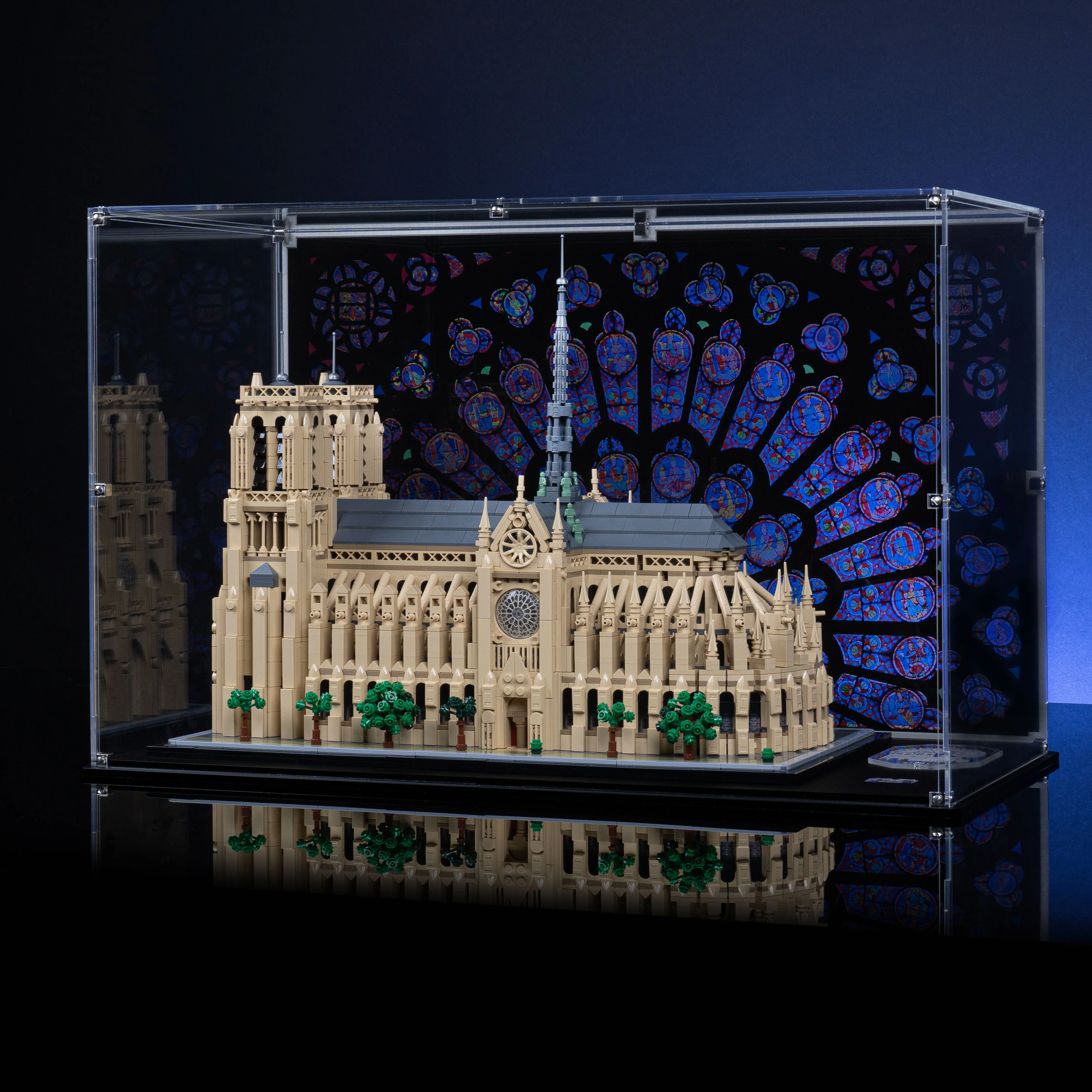 Limited Edition Display Case for LEGO® Architecture Notre-Dame de Paris (21061) - Image 5