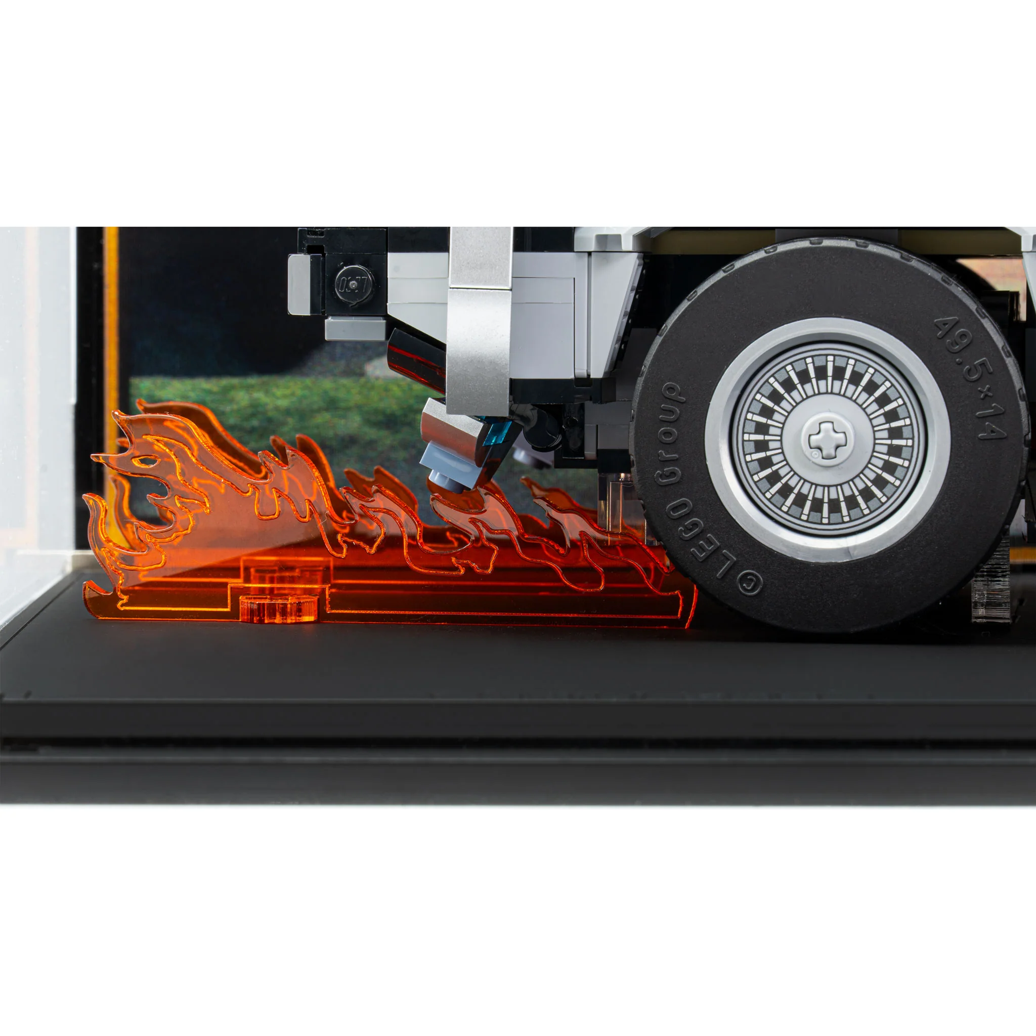 Limited Edition Display Case for LEGO® Back to the Future Time Machine (10300) - Image 3
