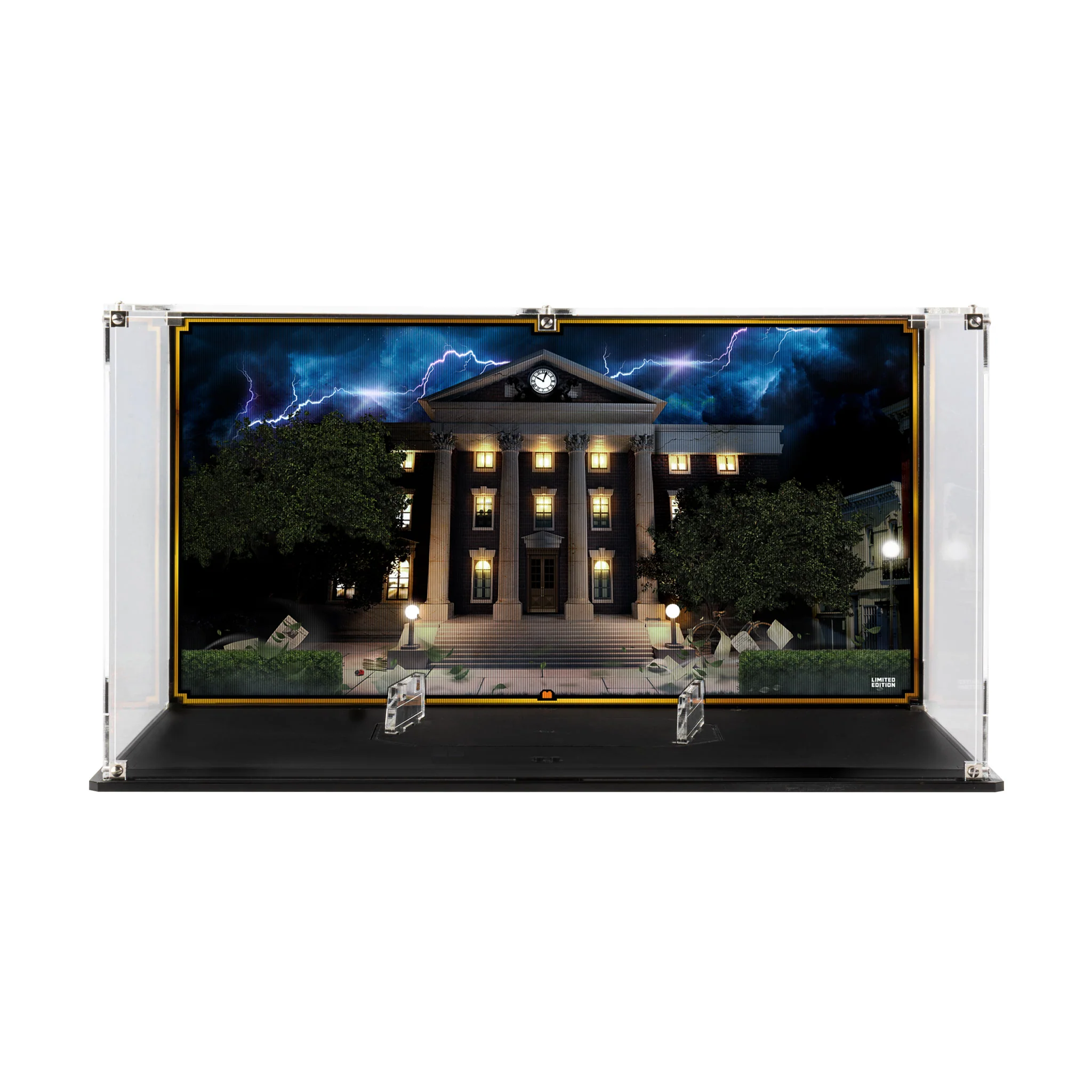 Limited Edition Display Case for LEGO® Back to the Future Time Machine (10300) - Image 6