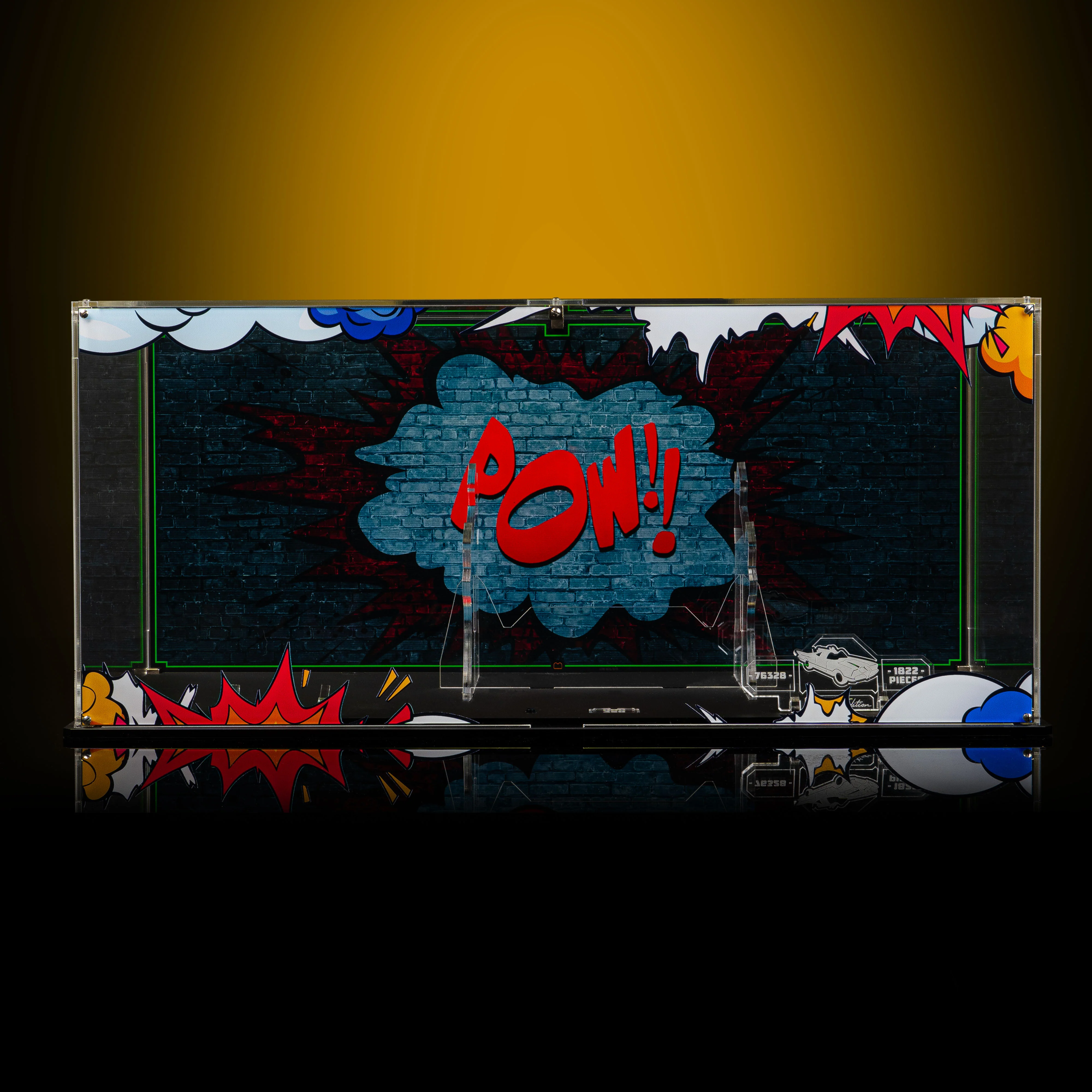 Limited Edition Display Case for LEGO Batman™: The Classic TV Series Batmobile™ (76328) - Image 3