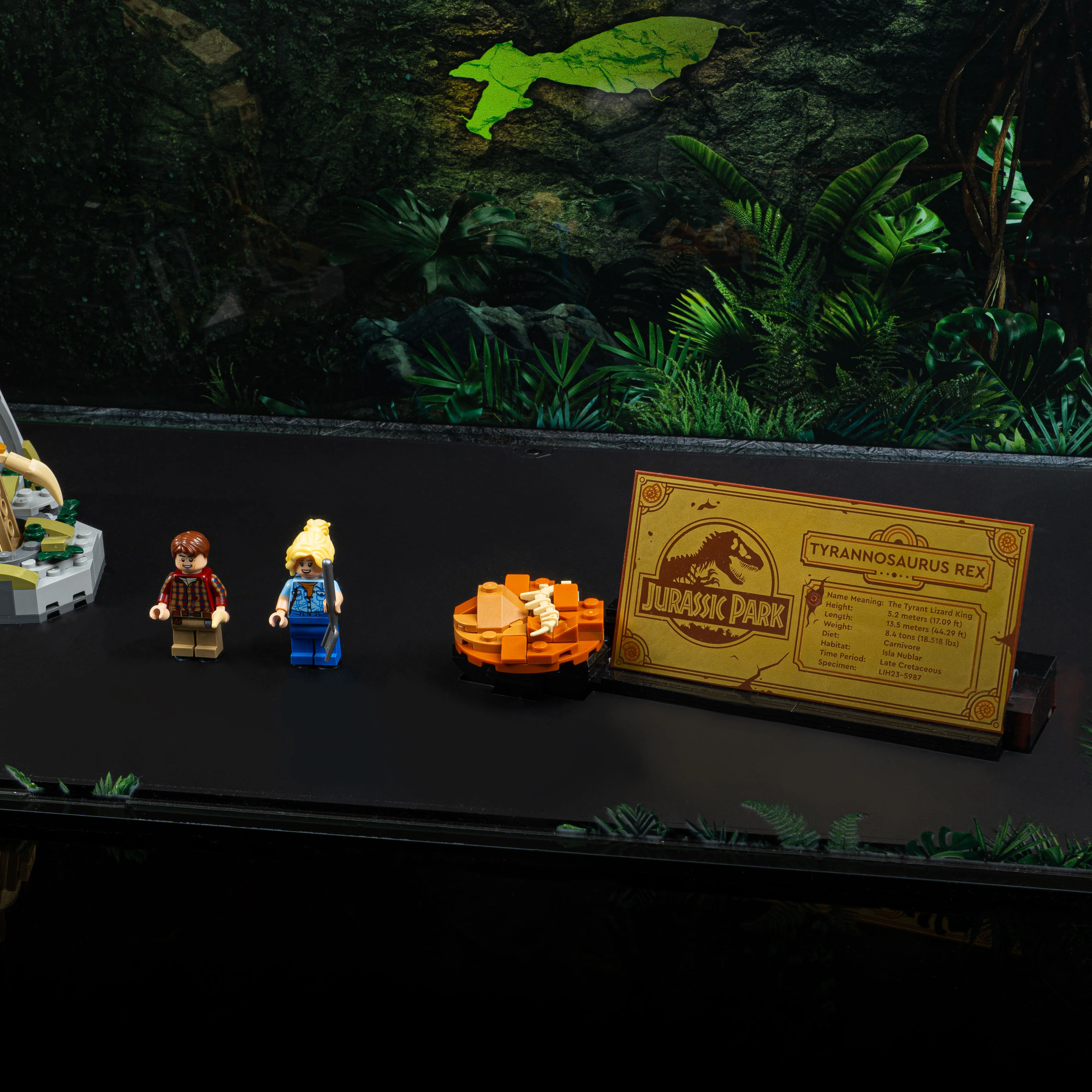 Limited Edition Display Case for LEGO® Dinosaur Fossils: Tyrannosaurus Rex (76968) - Image 7