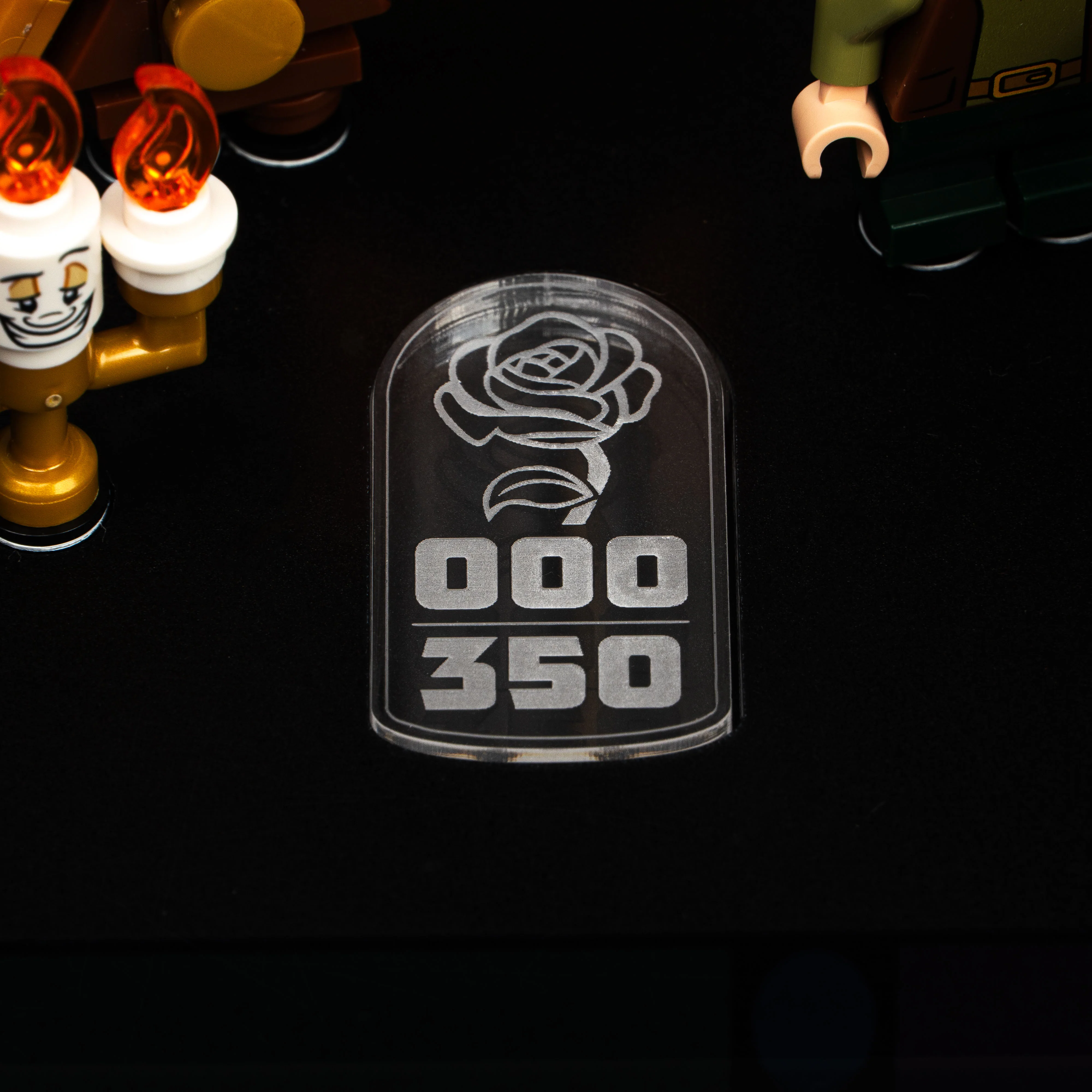 Limited Edition Display Case for LEGO® Disney Beauty and the Beast Castle (43263) - Image 14