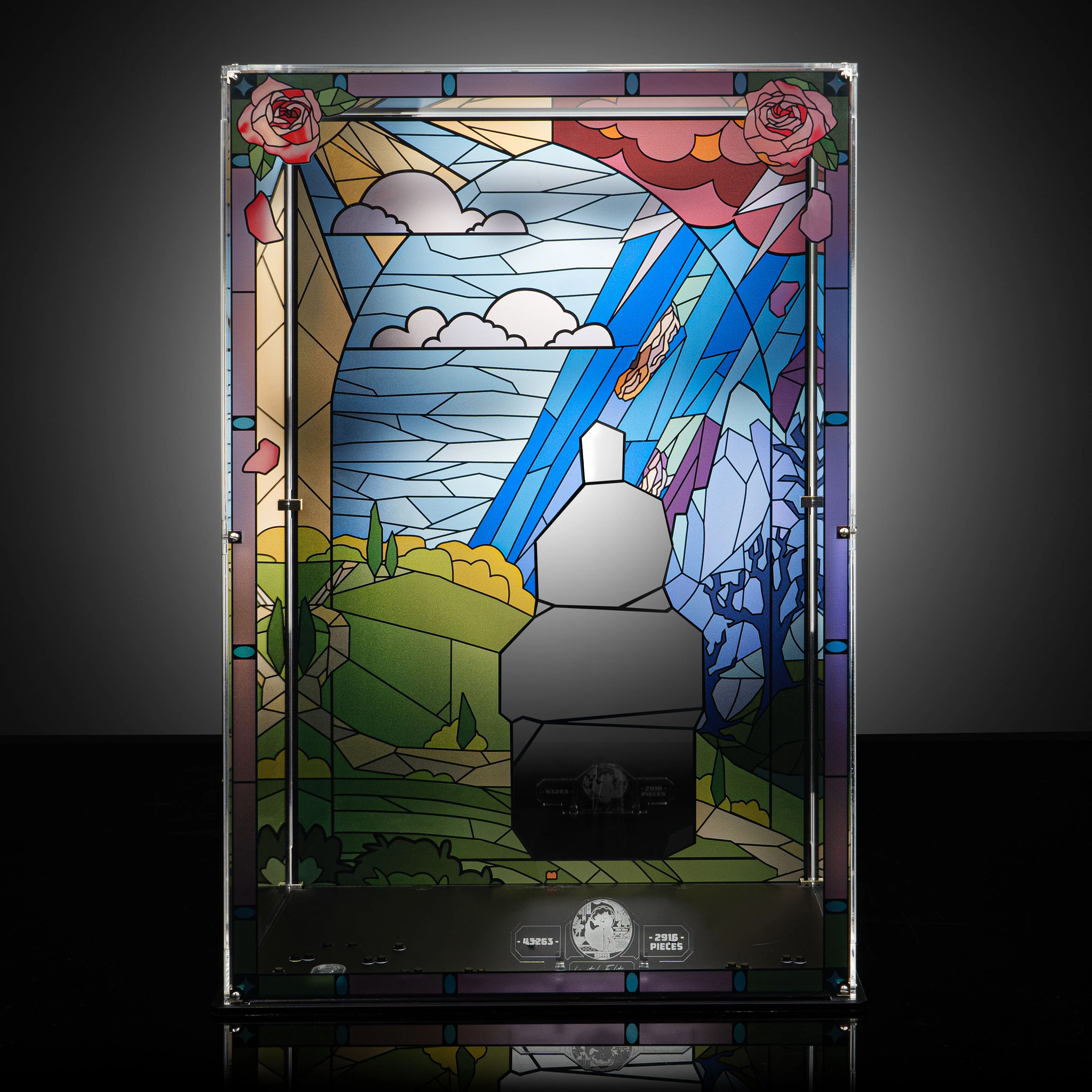 Limited Edition Display Case for LEGO® Disney Beauty and the Beast Castle (43263) - Image 3