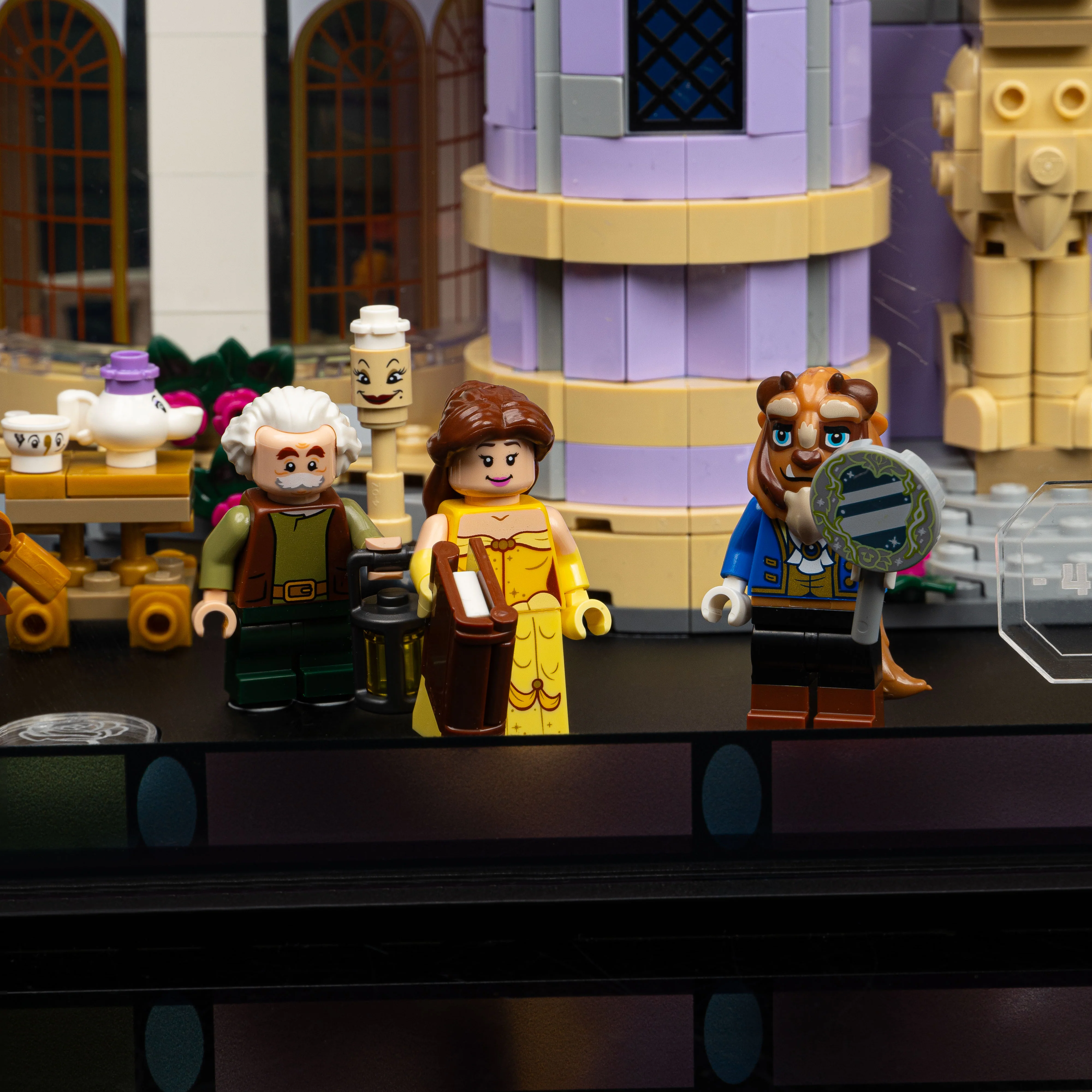 Limited Edition Display Case for LEGO® Disney Beauty and the Beast Castle (43263) - Image 6