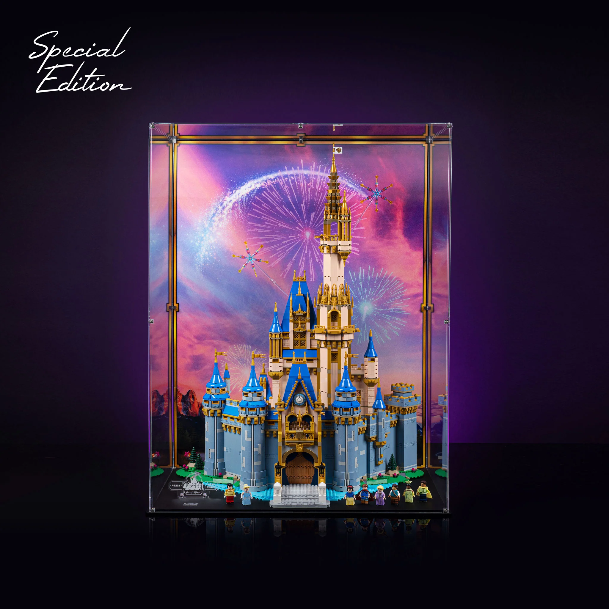 Limited Edition Display Case for LEGO® Disney Castle (43222) - Image 2
