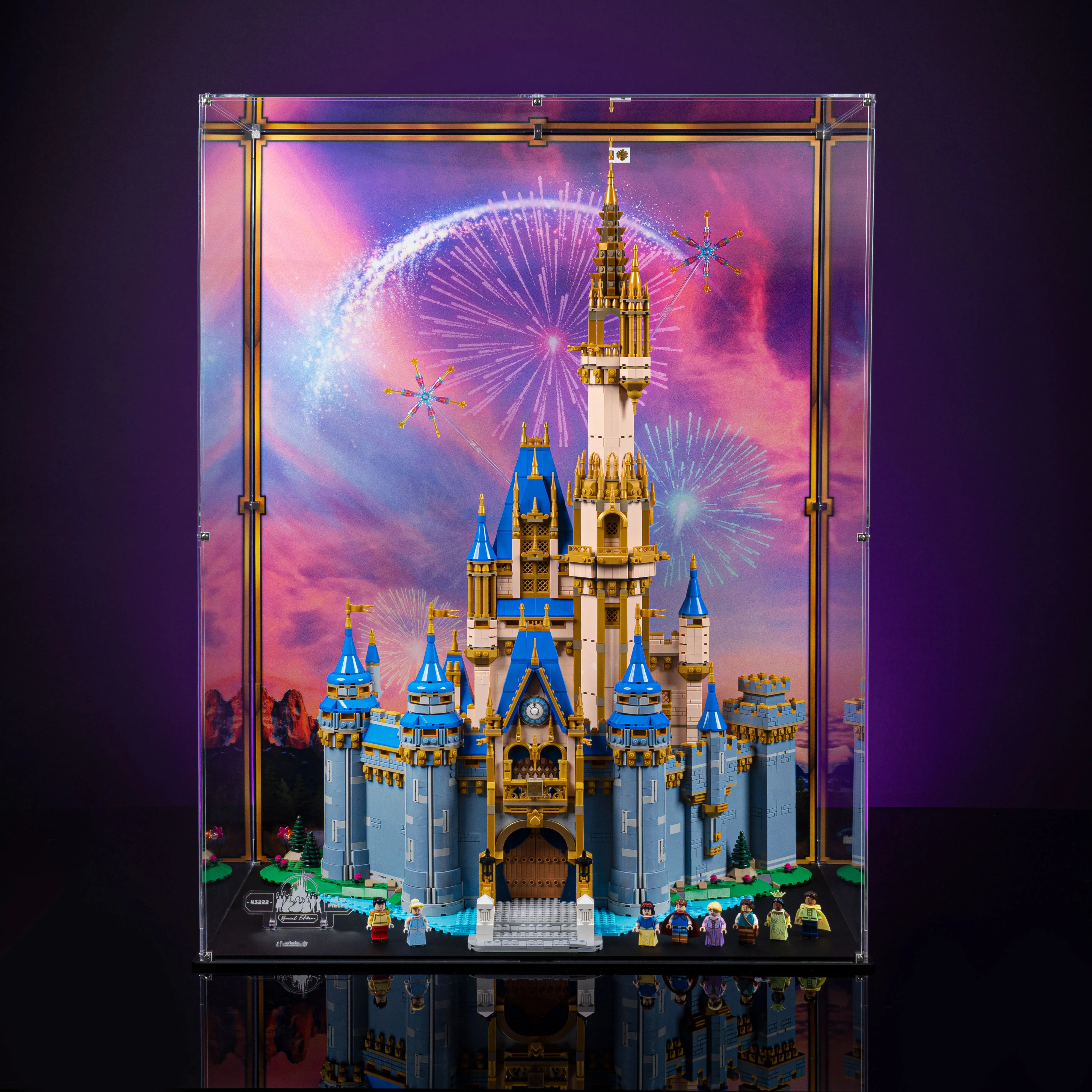 Limited Edition Display Case for LEGO® Disney Castle (43222) - Image 3
