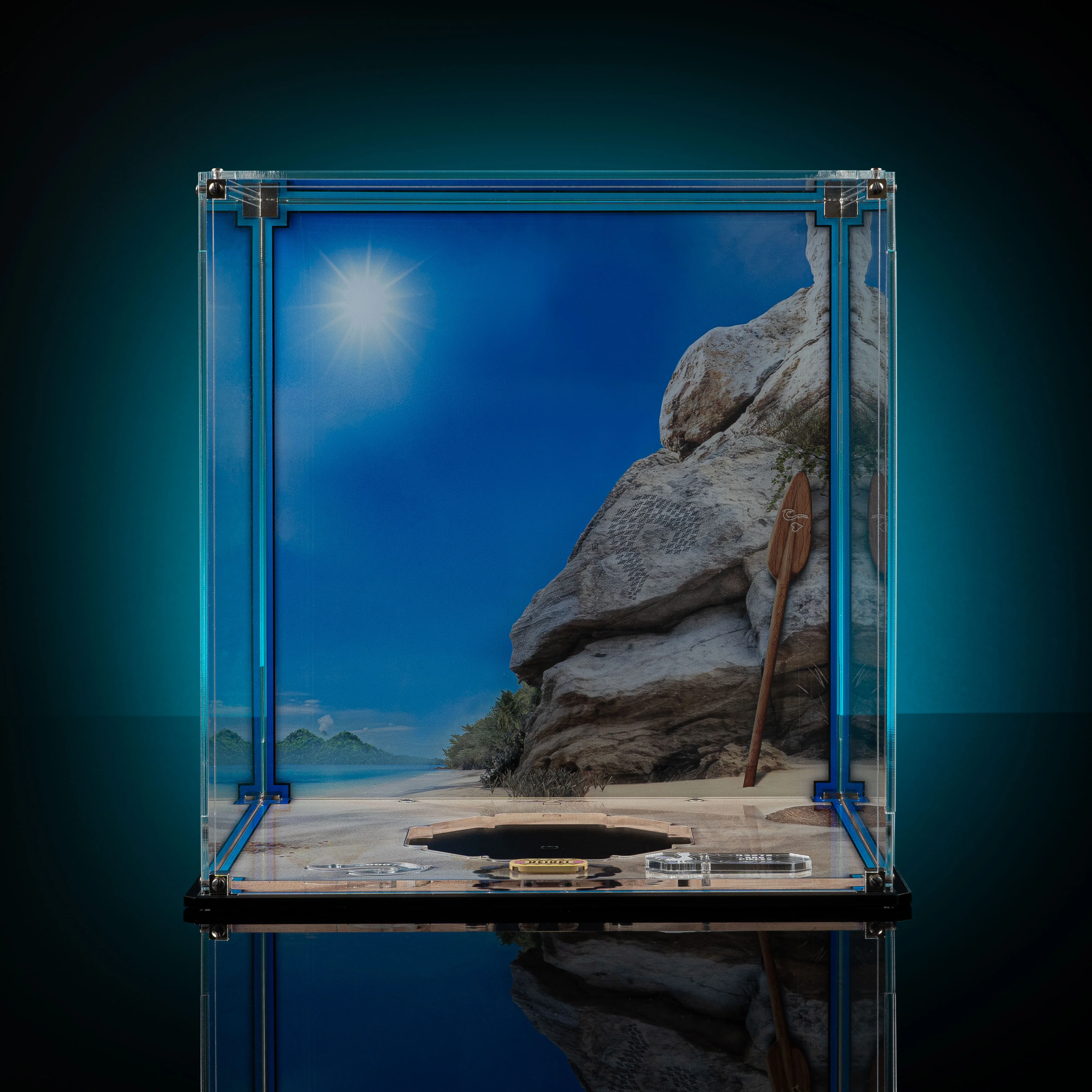Limited Edition Display Case for LEGO® Disney Heihei (43272) - Image 3