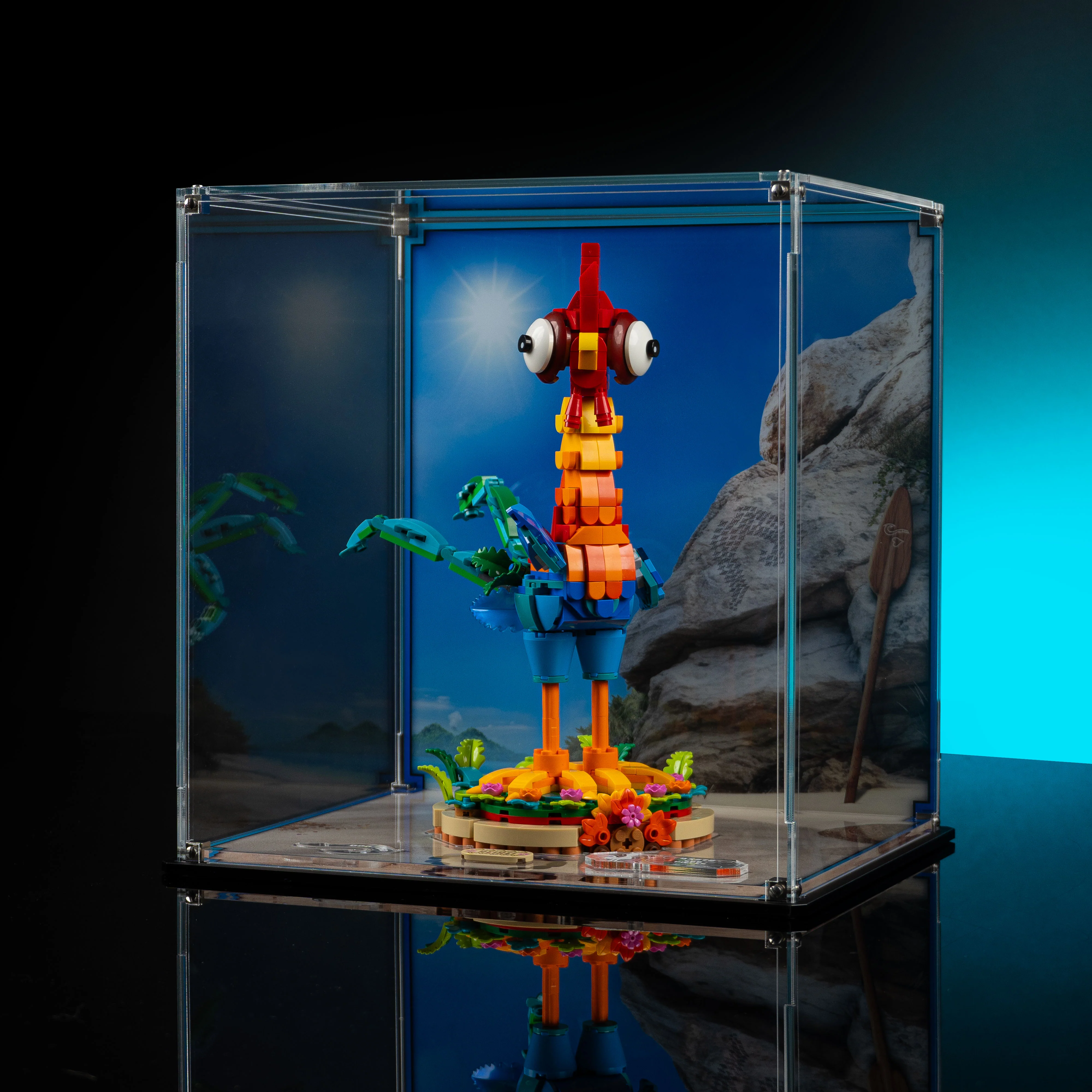 Limited Edition Display Case for LEGO® Disney Heihei (43272) - Image 4
