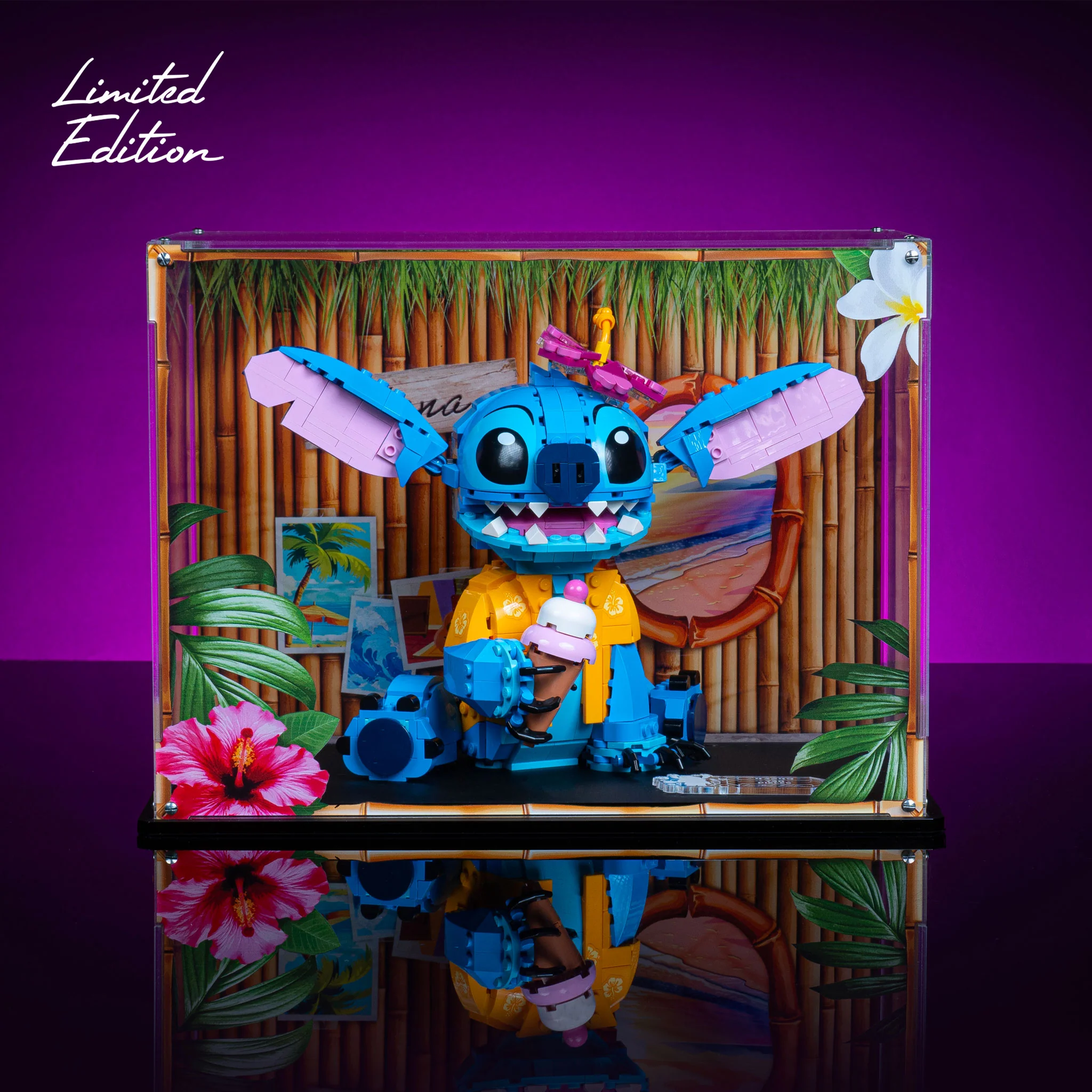 Limited Edition Display Case for LEGO® Disney Stitch (43249) - Image 2
