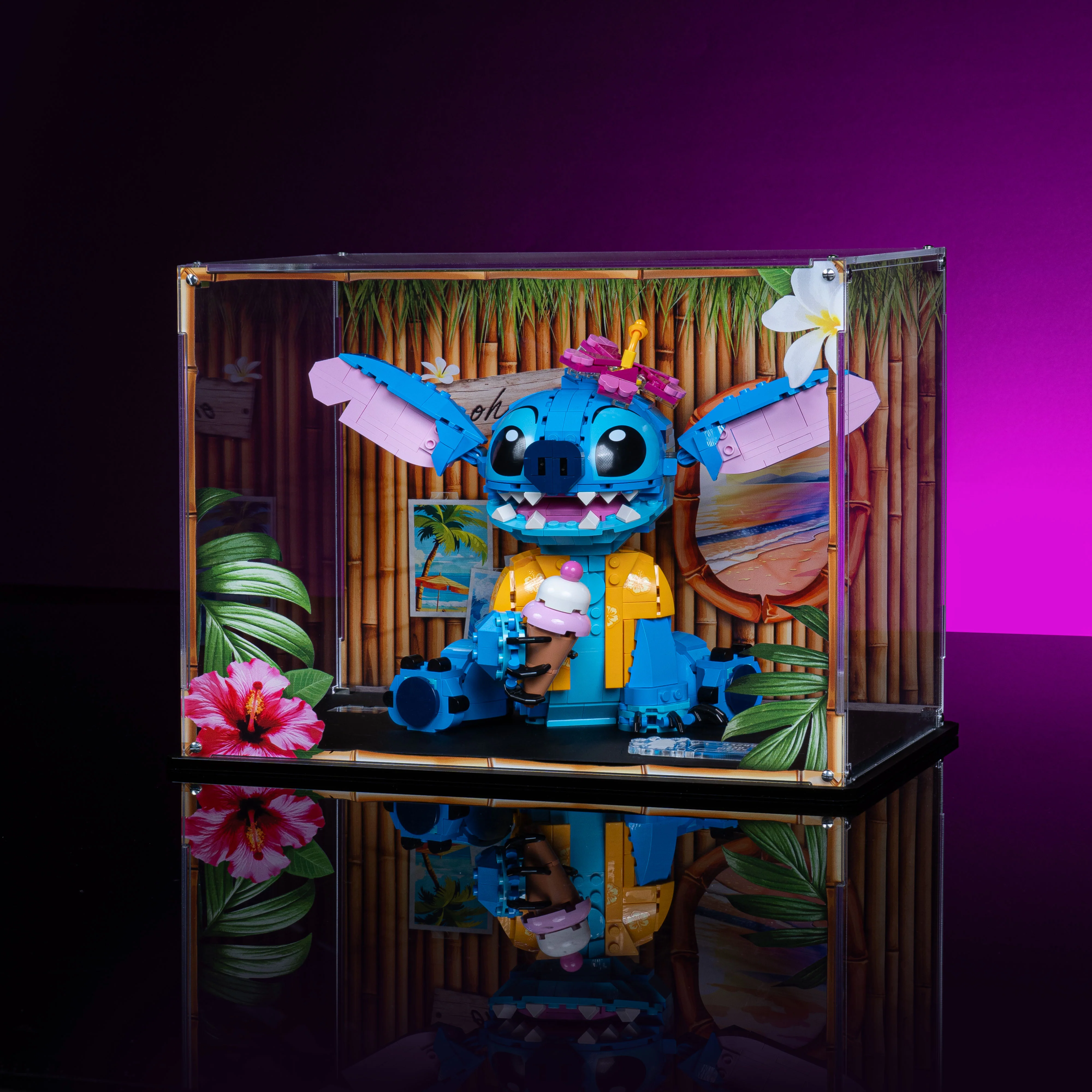 Limited Edition Display Case for LEGO® Disney Stitch (43249) - Image 3