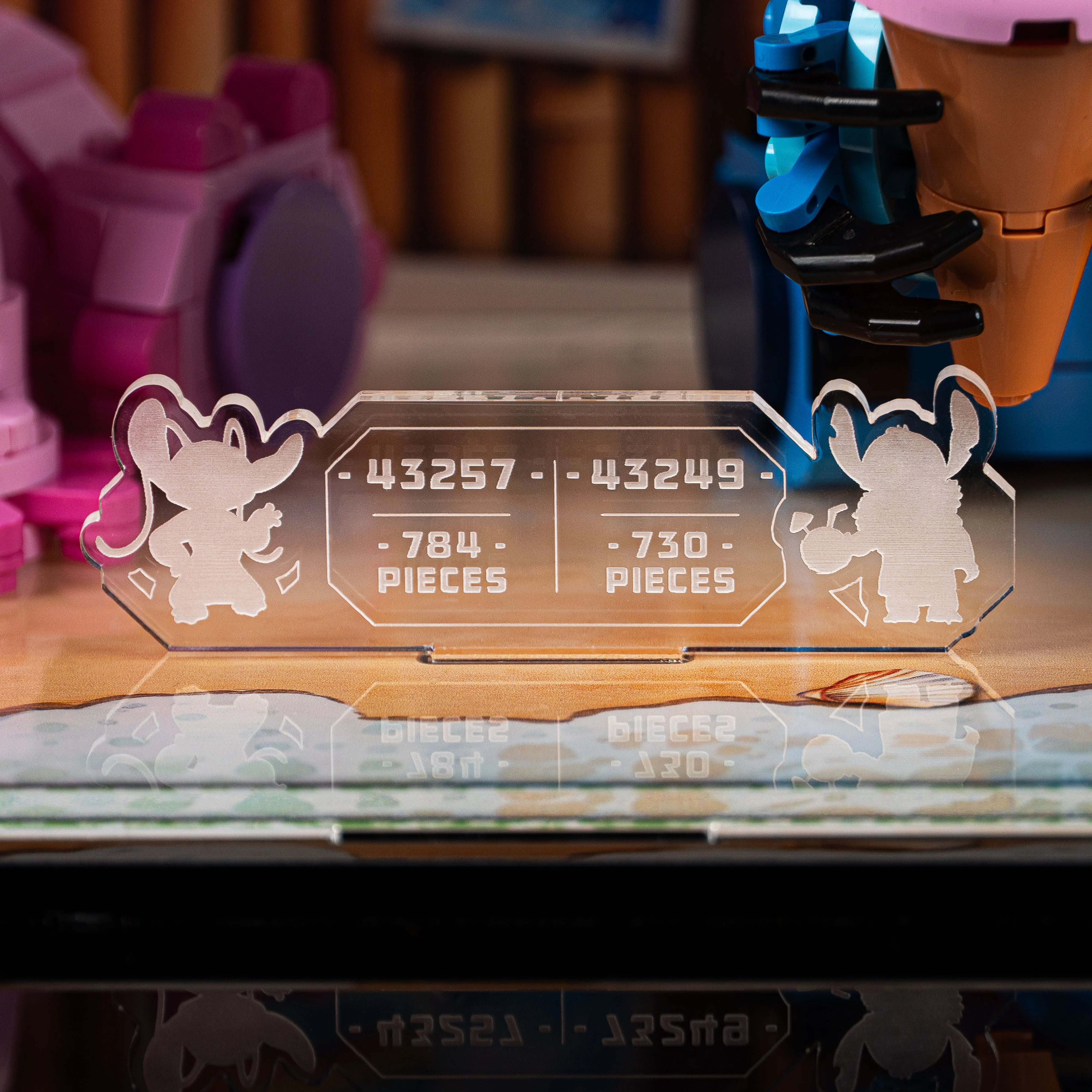 Limited Edition Display Case for LEGO® Disney Stitch (43249) & Angel (43257) - Image 14