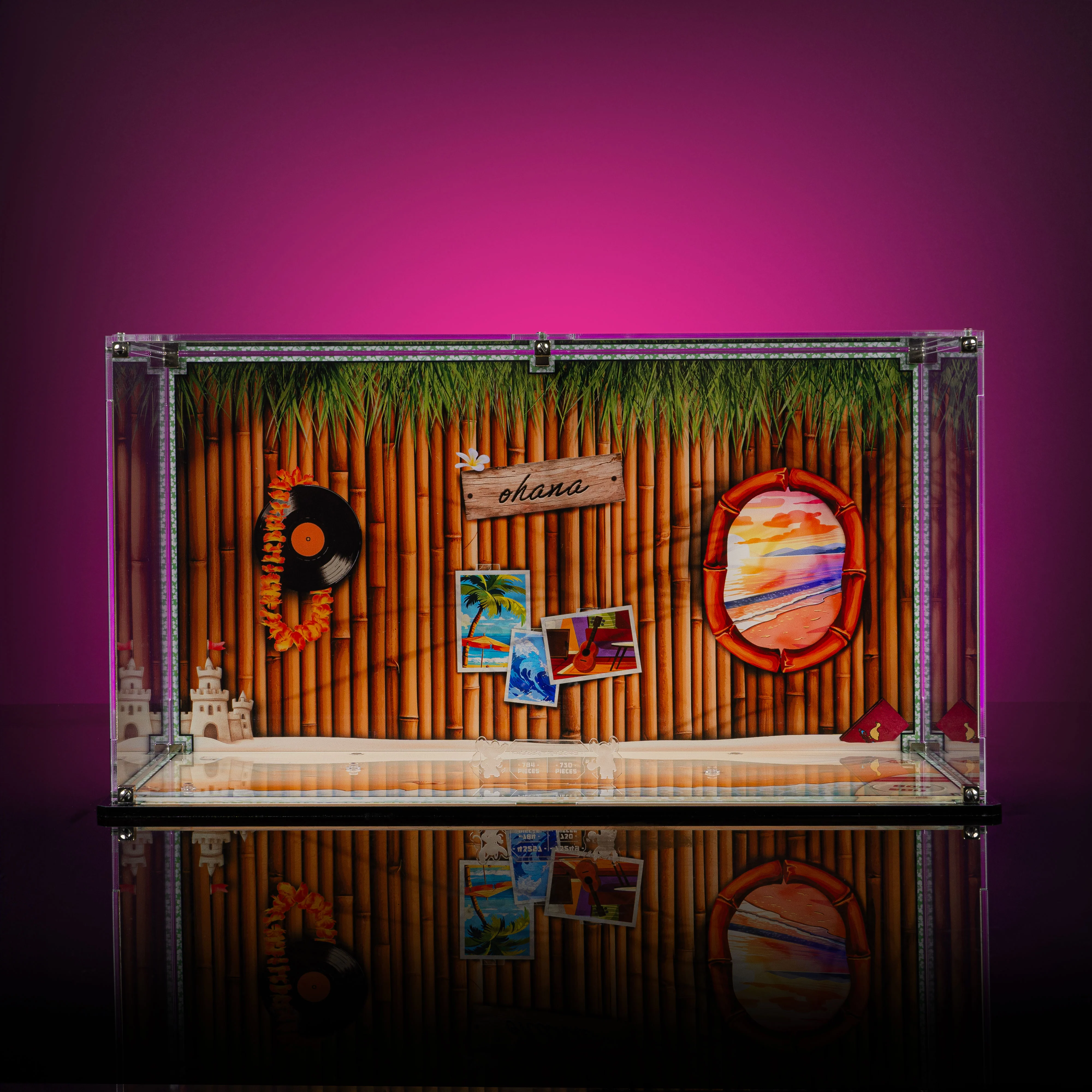 Limited Edition Display Case for LEGO® Disney Stitch (43249) & Angel (43257) - Image 3