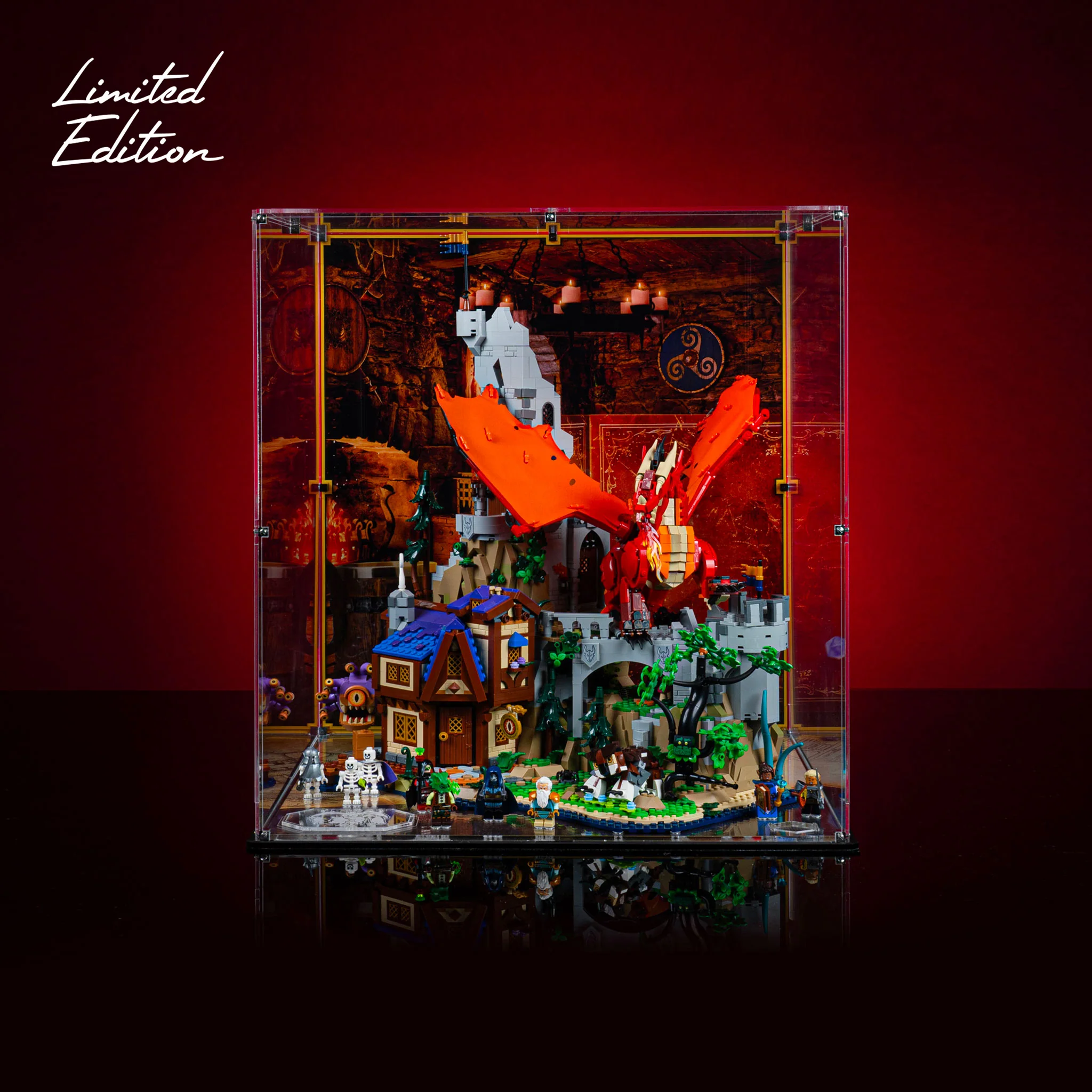 Limited Edition Display Case for LEGO® Dungeons & Dragons (21348) - Image 2