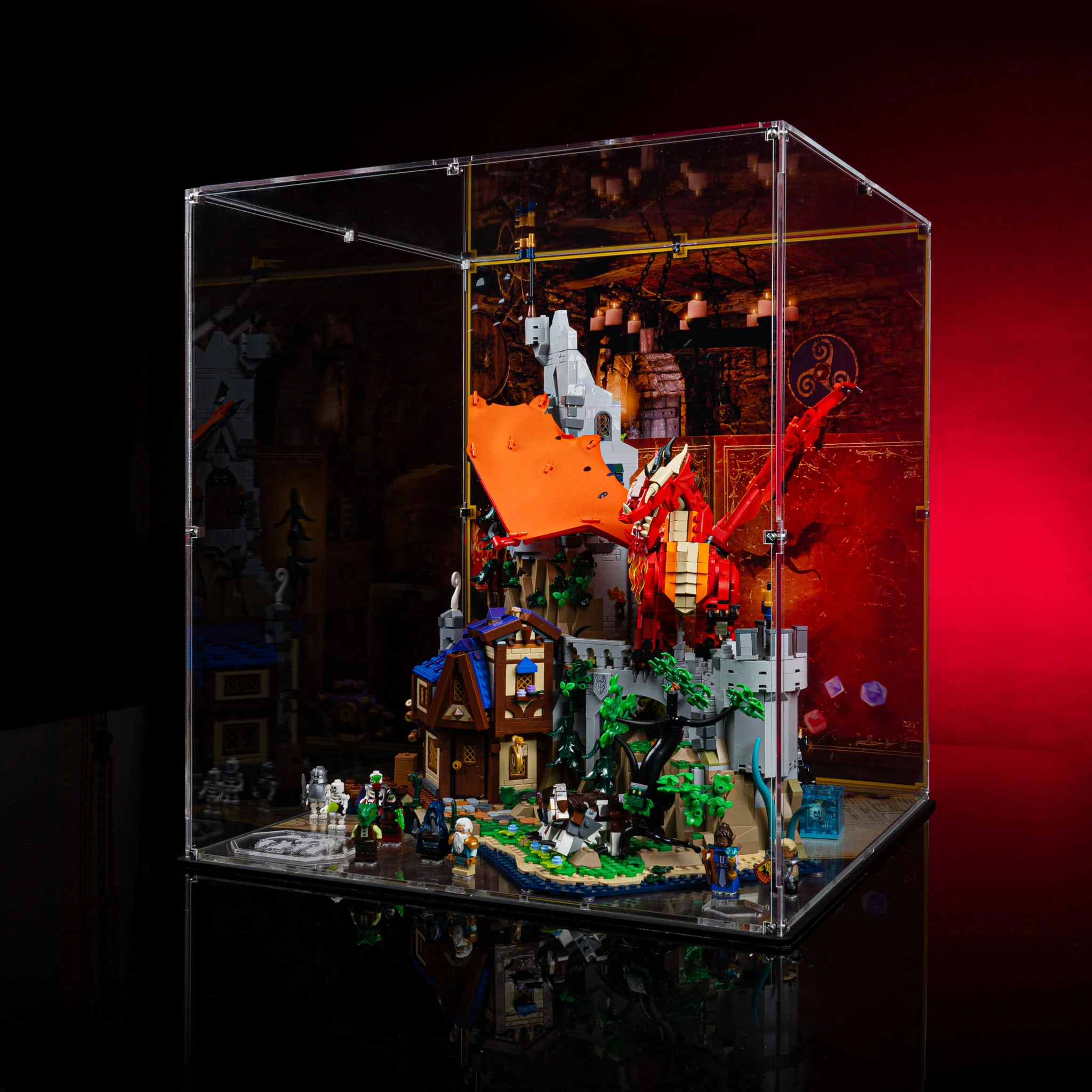 Limited Edition Display Case for LEGO® Dungeons & Dragons (21348) - Image 3