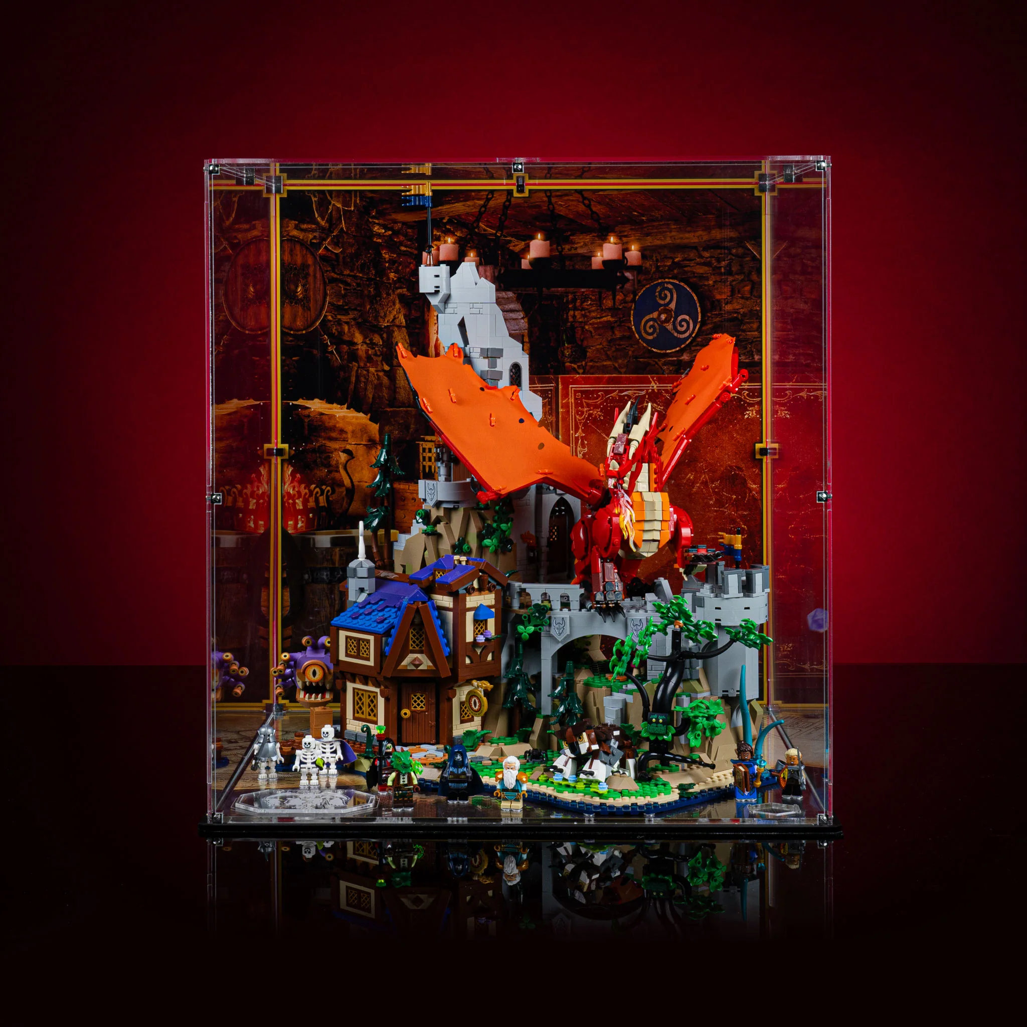 Limited Edition Display Case for LEGO® Dungeons & Dragons (21348) - Image 4
