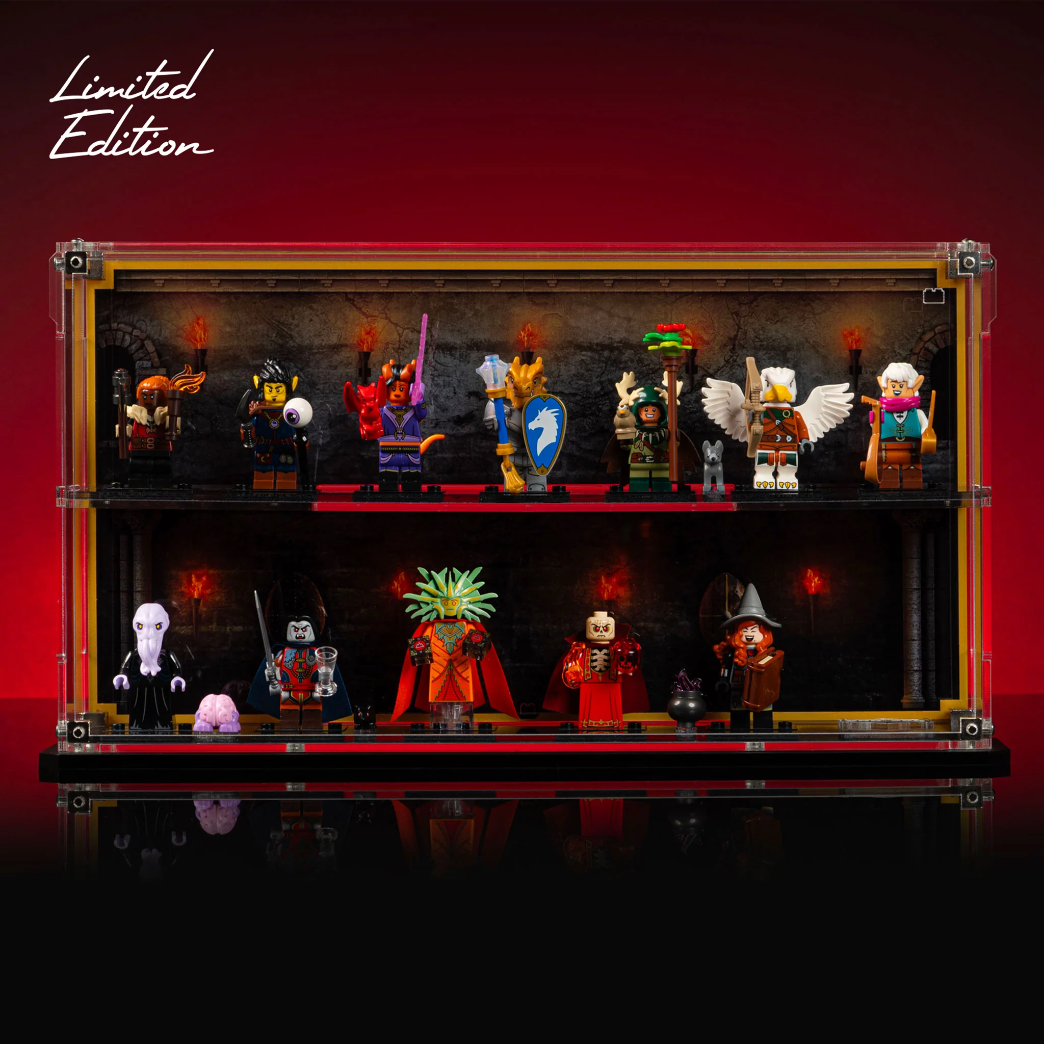 Limited Edition Display Case for LEGO® Dungeons & Dragons® Minifigures Series (71047) - Image 2
