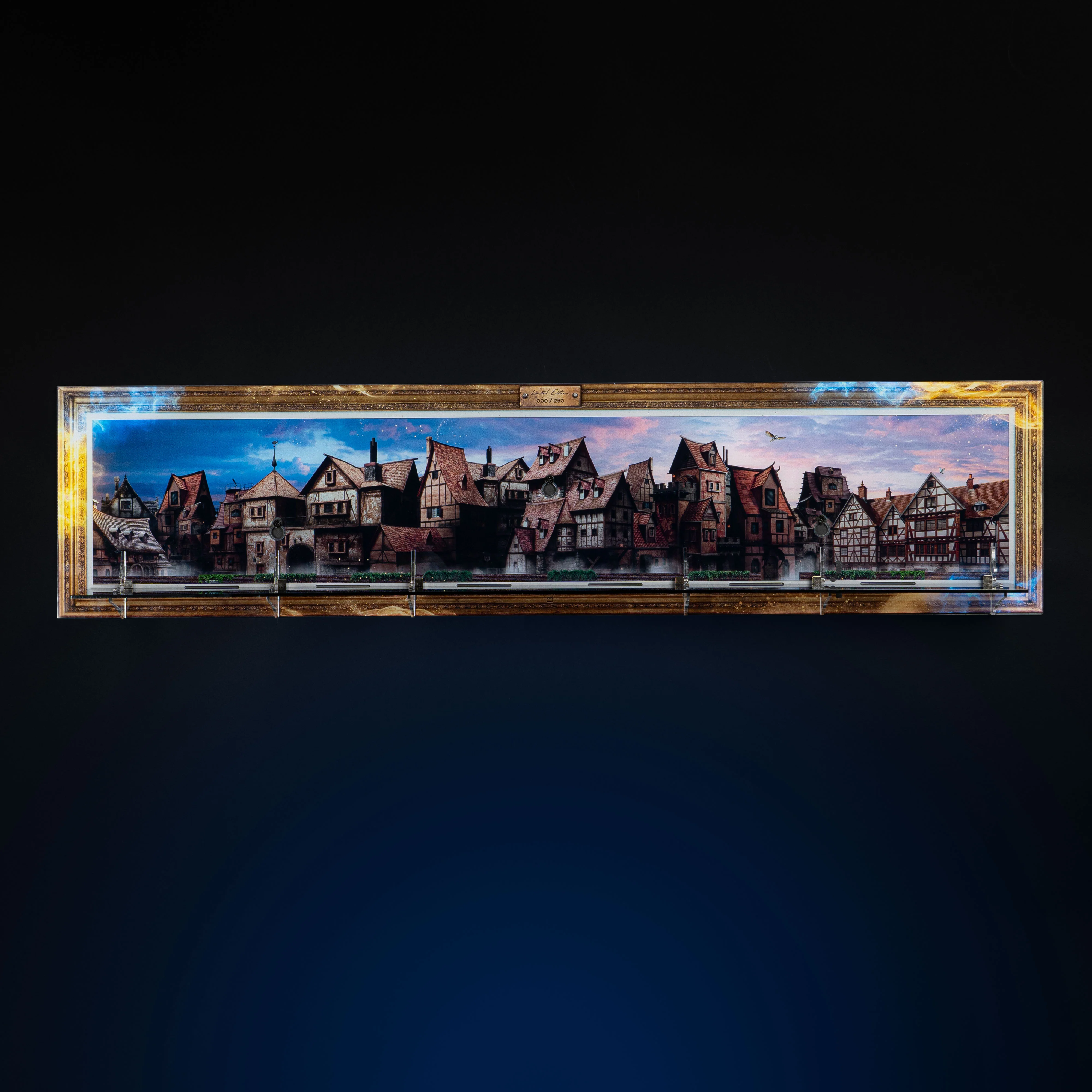 Limited Edition Wall Mounted Display Stand for LEGO® Harry Potter: Diagon Alley Wizarding Shops (76444) - Image 3