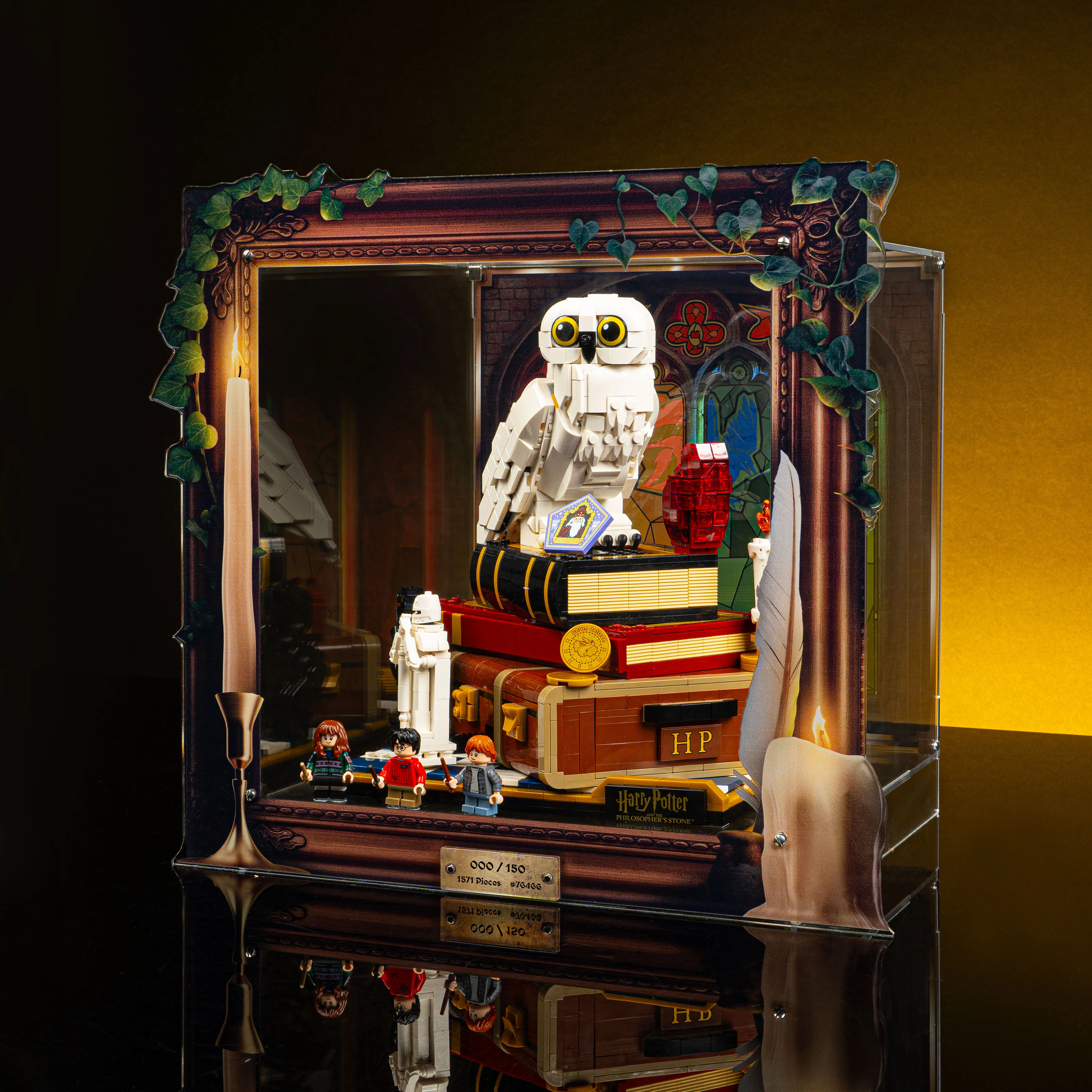 Limited Edition Display Case for LEGO® Harry Potter: Philosopher's Stone – Collectors' Edition (76466) - Image 3