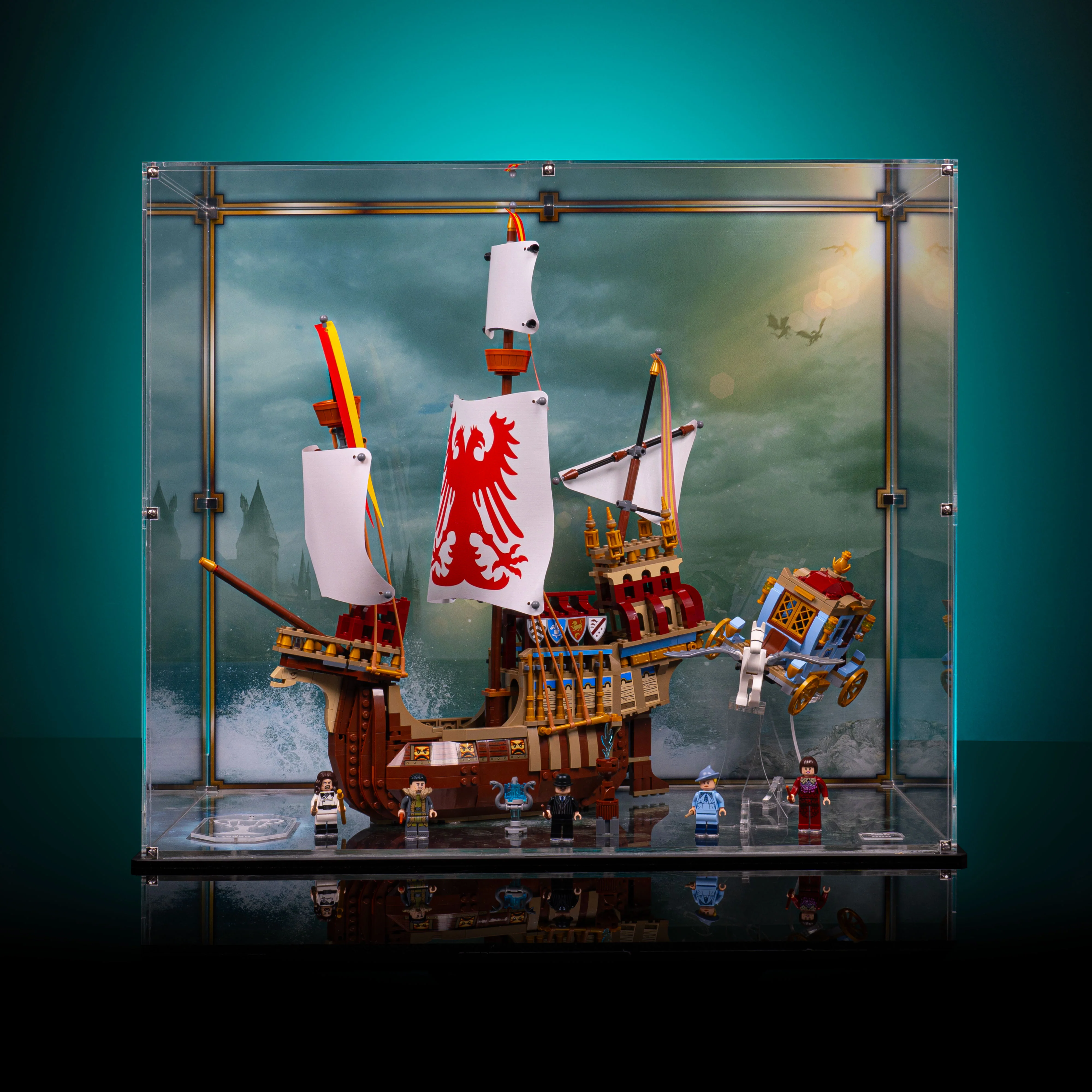 Limited Edition Display Case for LEGO® Harry Potter Triwizard Tournament: The Arrival (76440) - Image 12