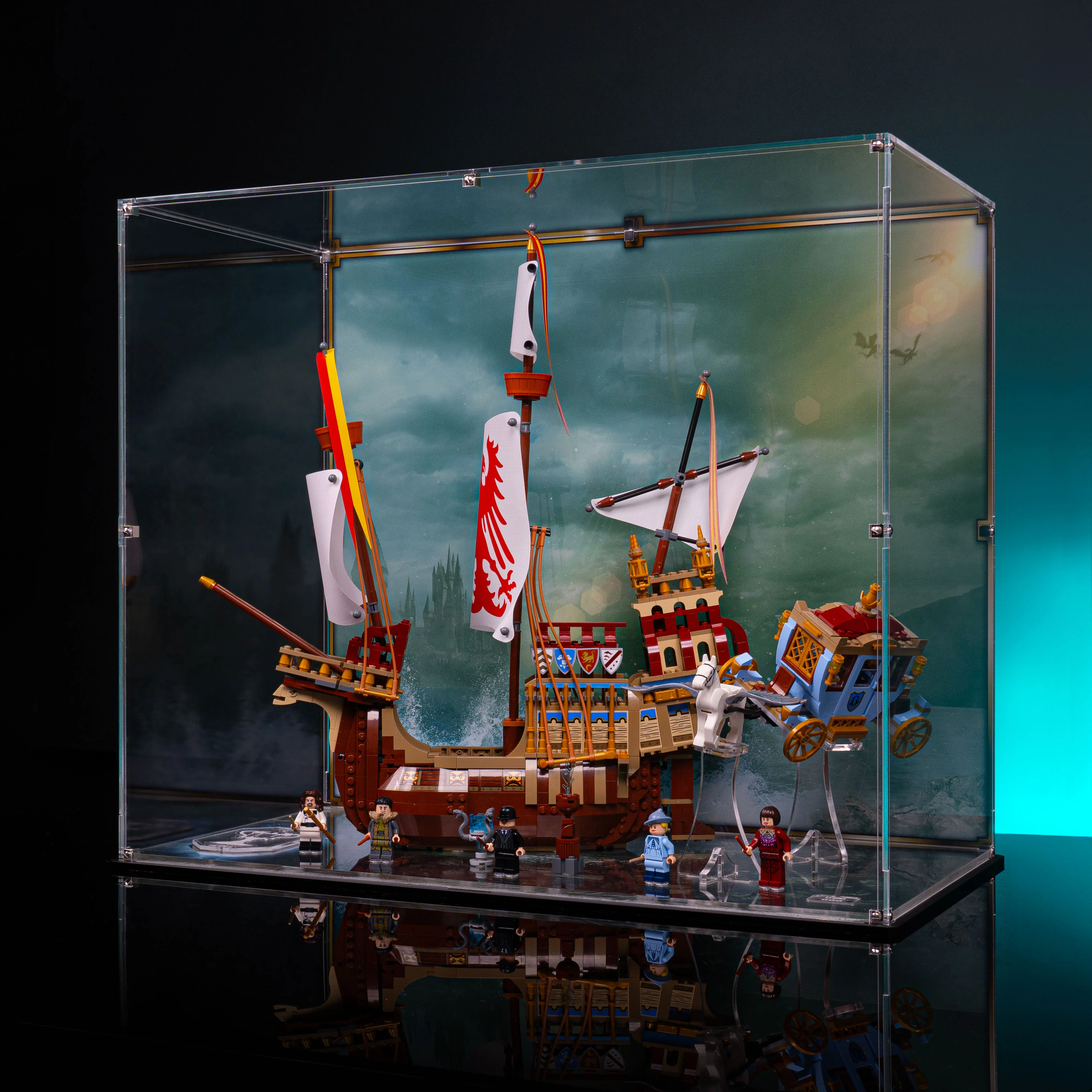 Limited Edition Display Case for LEGO® Harry Potter Triwizard Tournament: The Arrival (76440) - Image 4