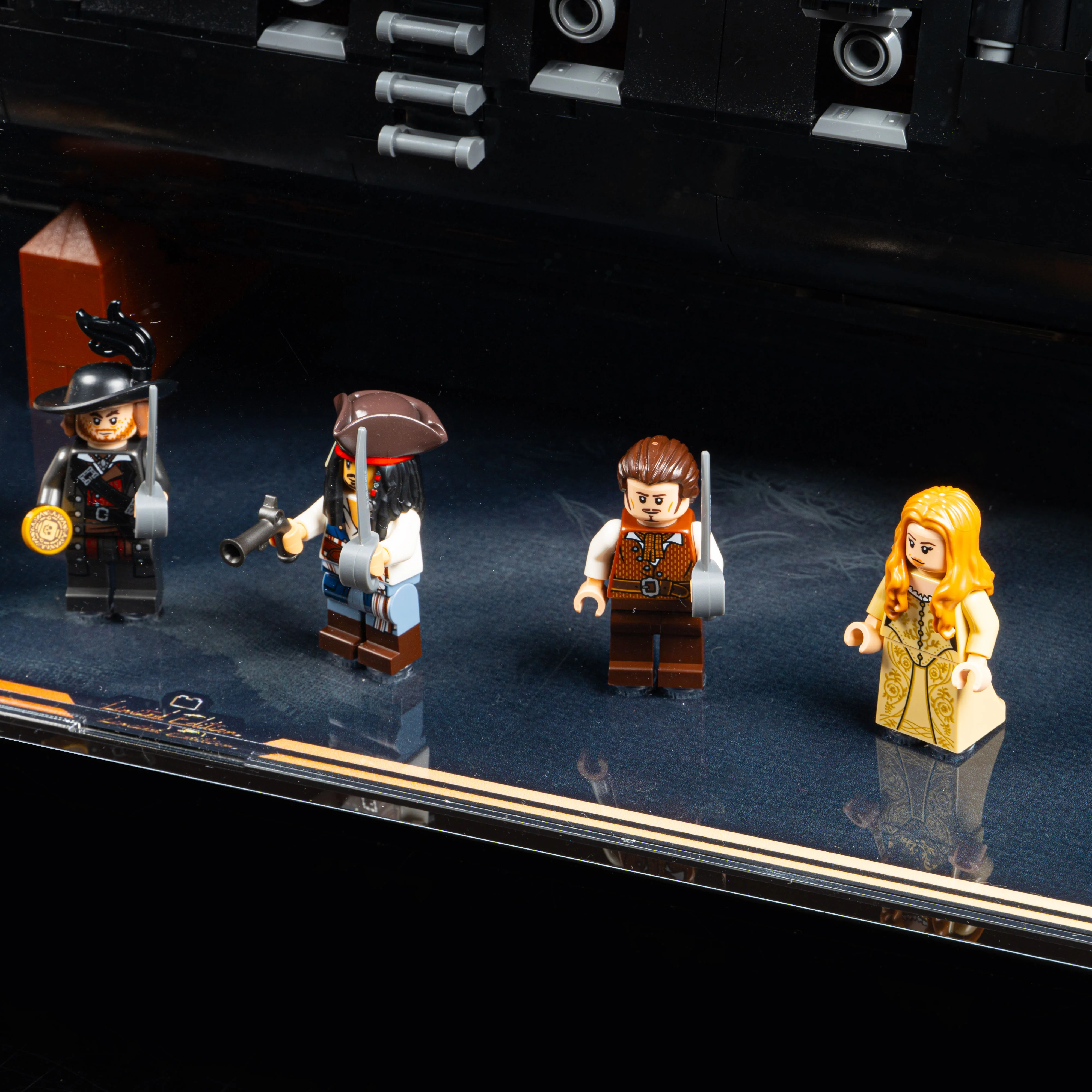 Limited Edition Display Case for LEGO® Icons: Captain Jack Sparrow's Pirate Ship (10365) - Image 19