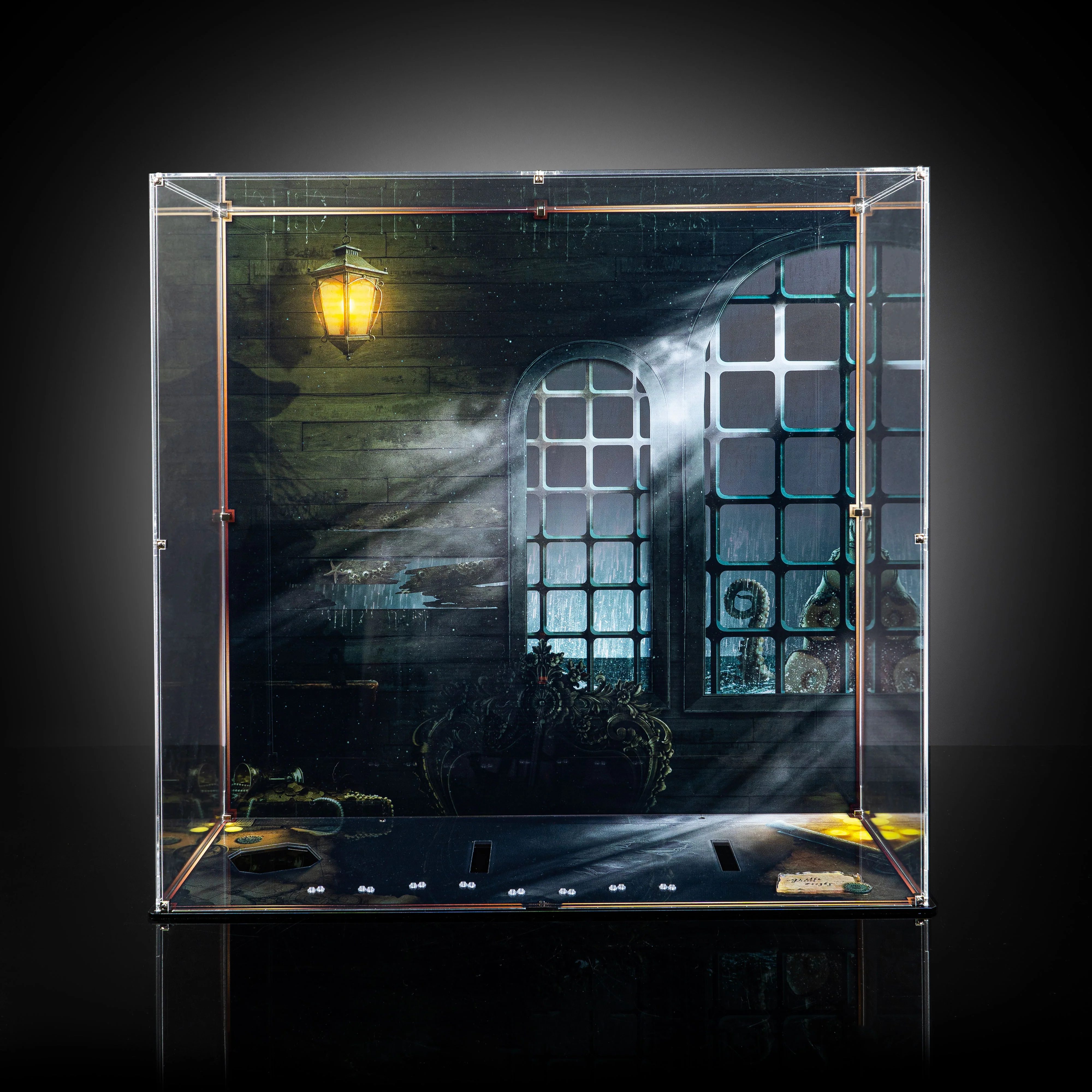 Limited Edition Display Case for LEGO® Icons: Captain Jack Sparrow's Pirate Ship (10365) - Image 4