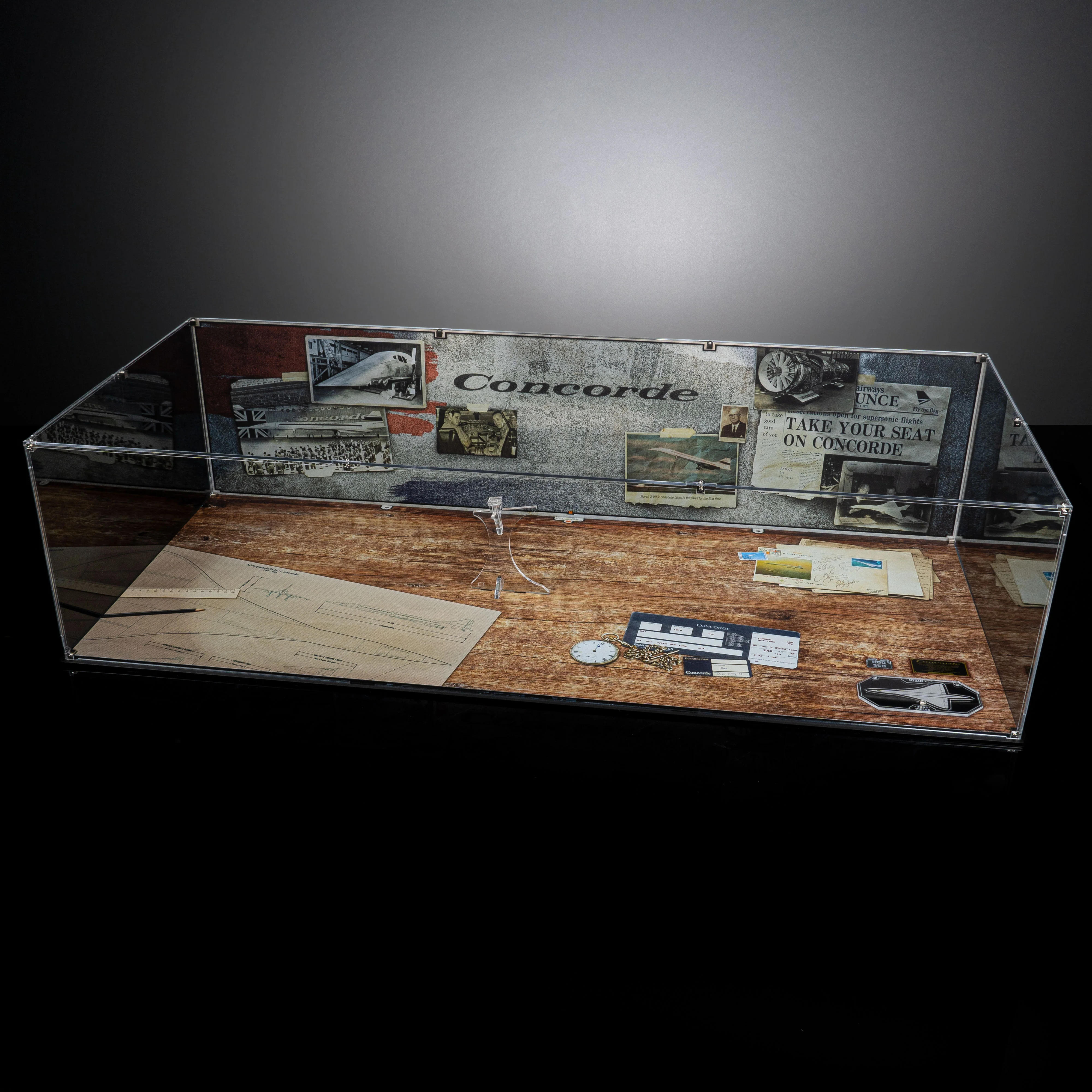 Limited Edition Display Case for LEGO® Icons: Concorde (10318) - Image 10