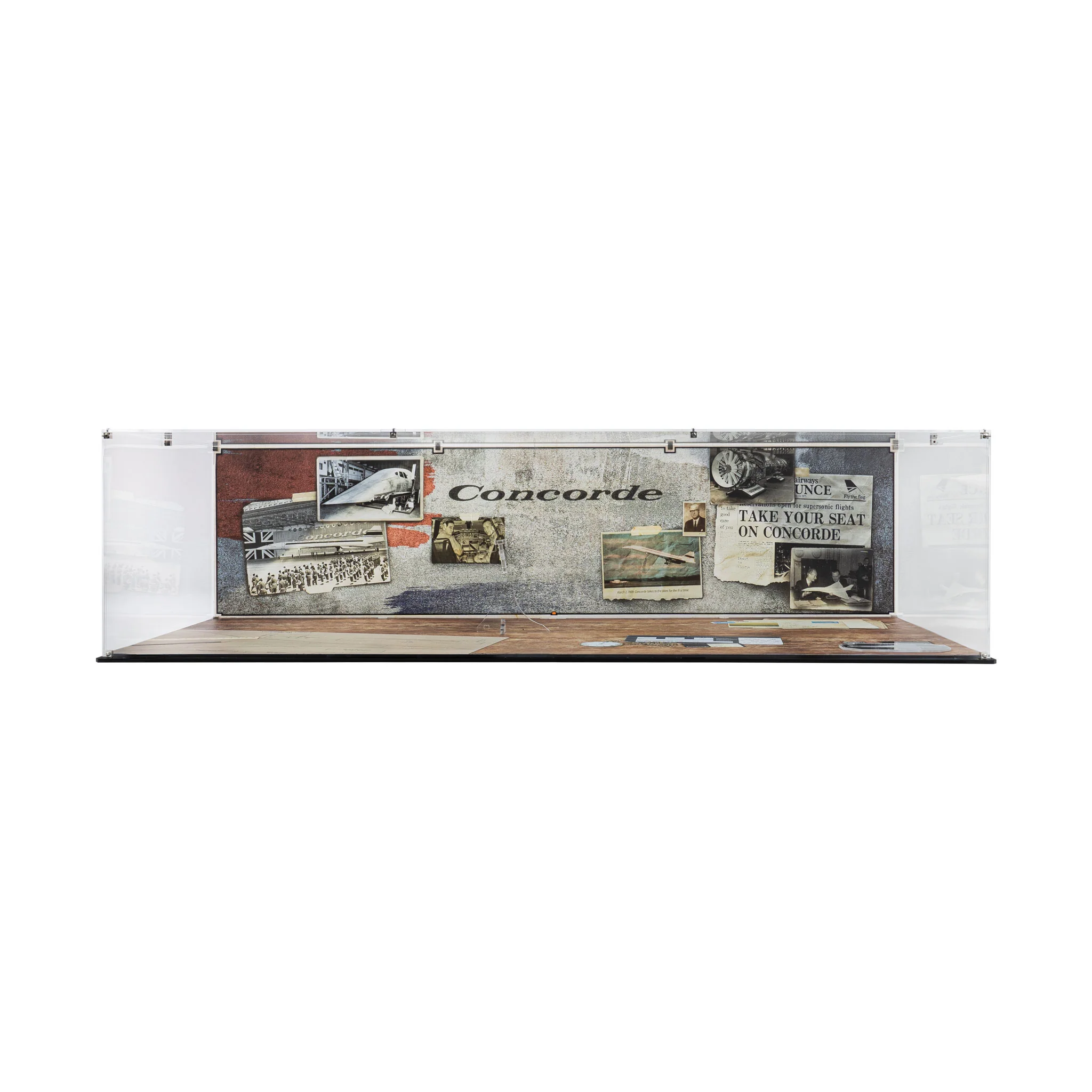 Limited Edition Display Case for LEGO® Icons: Concorde (10318) - Image 18