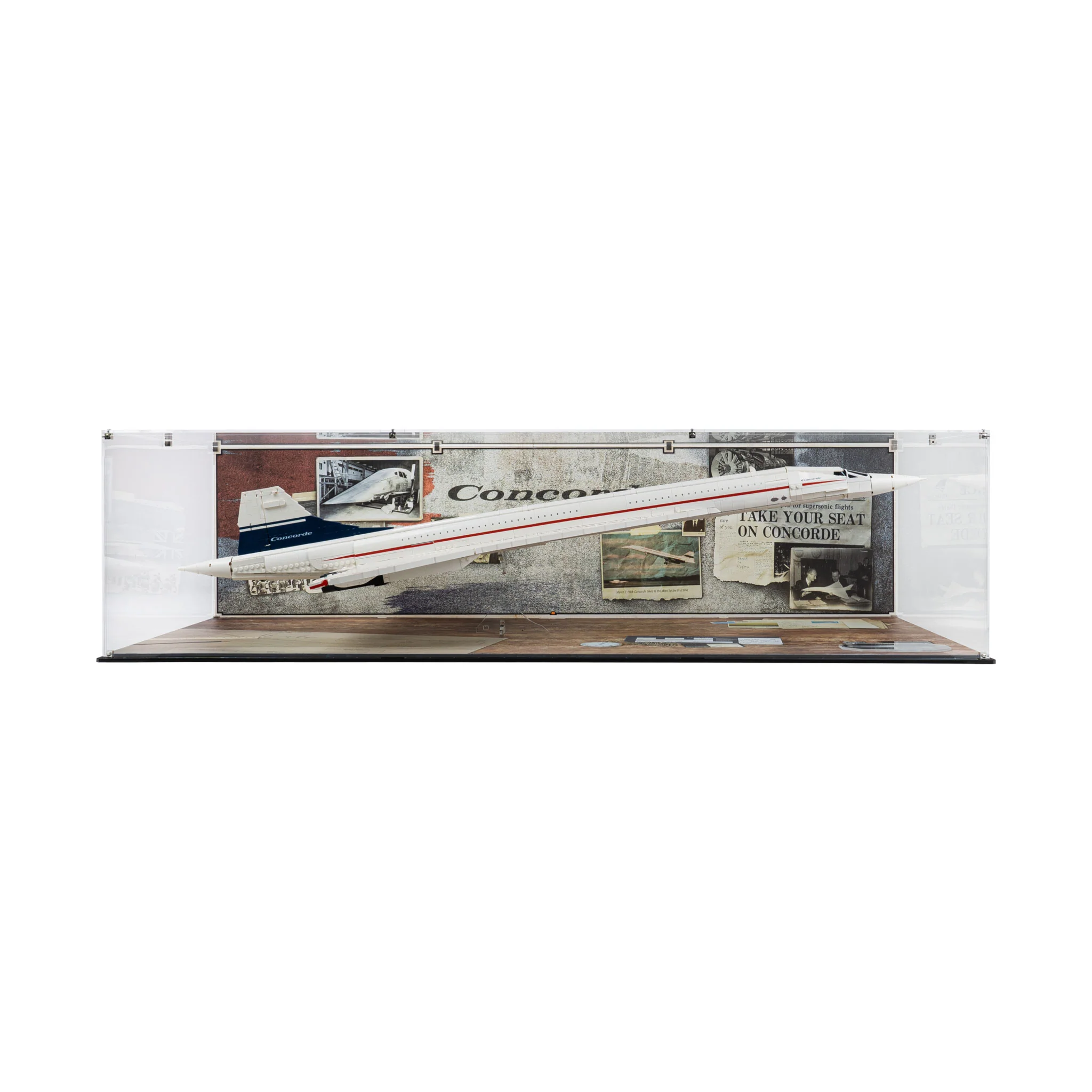 Limited Edition Display Case for LEGO® Icons: Concorde (10318) - Image 19