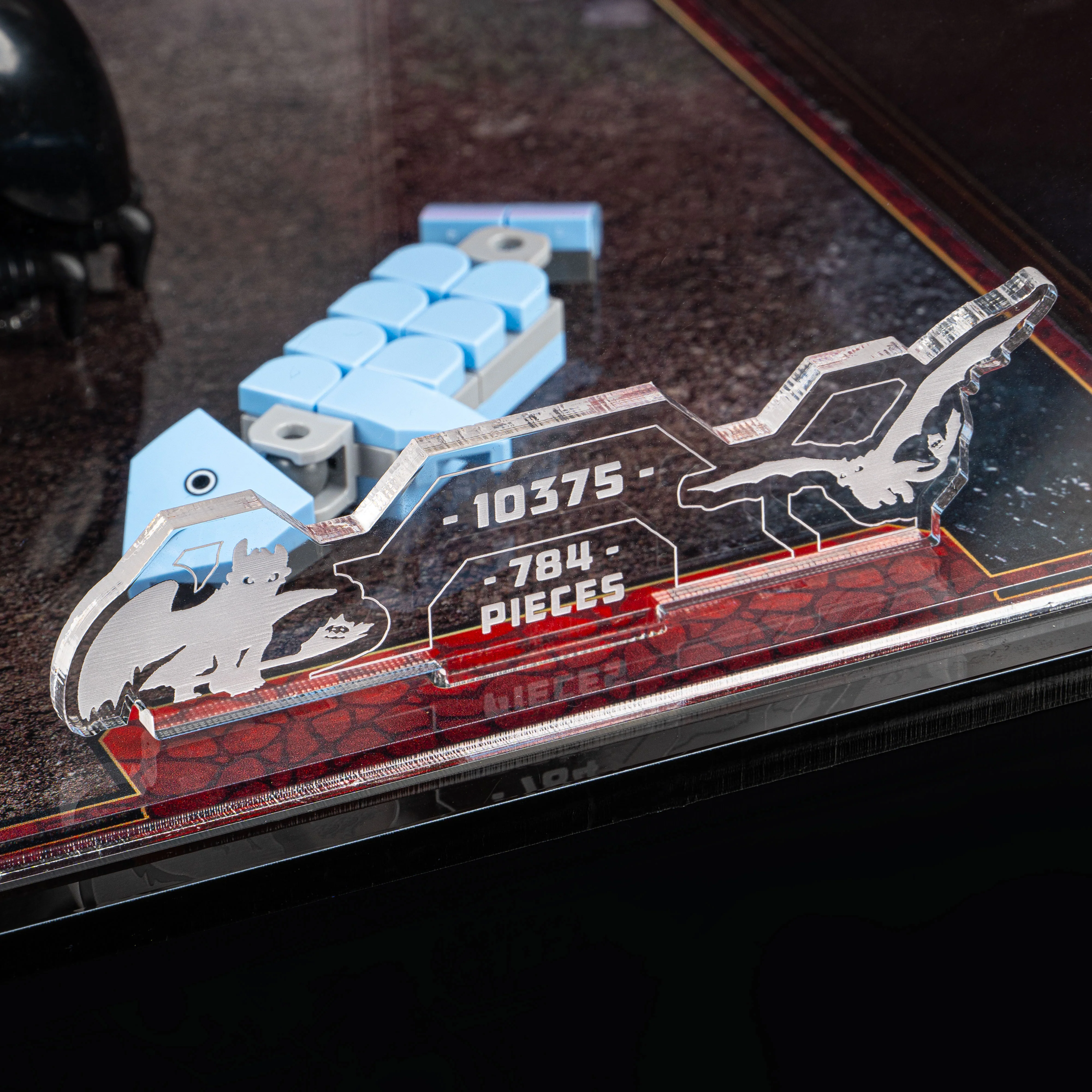 Limited Edition Display Case for LEGO® Icons: How to Train Your Dragon: Toothless (10375) - Image 7