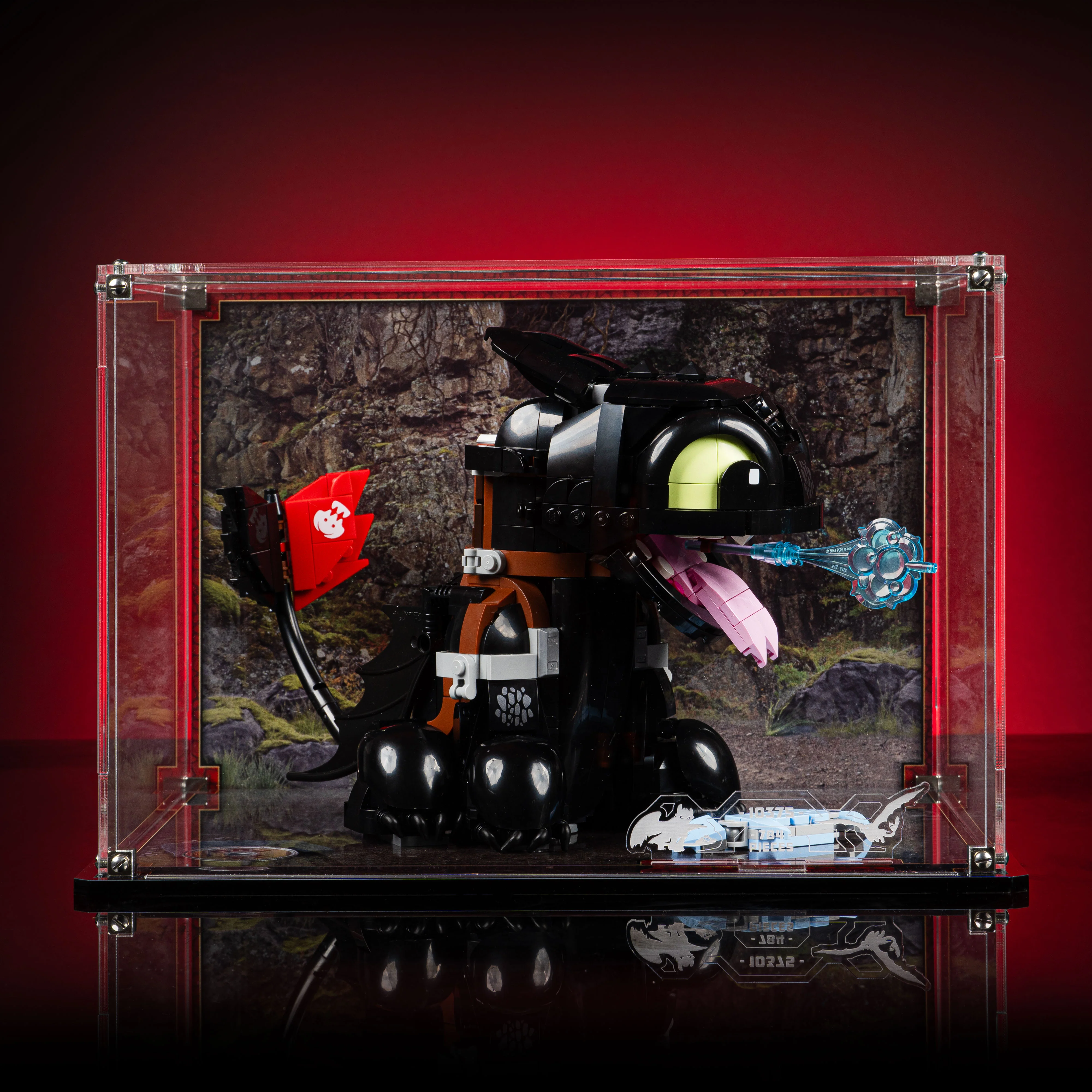 Limited Edition Display Case for LEGO® Icons: How to Train Your Dragon: Toothless (10375) - Image 8