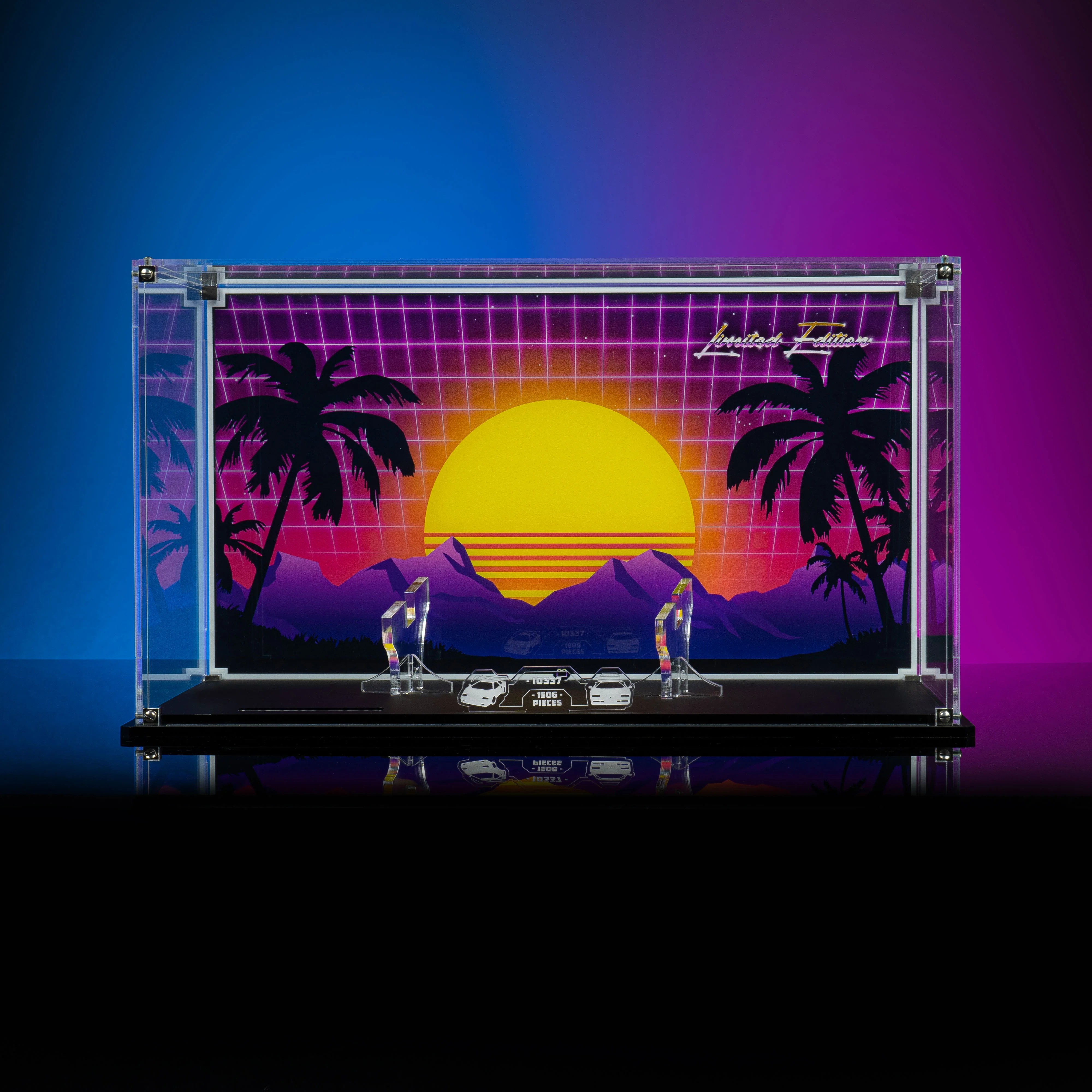 Limited Edition Display Case for LEGO® Icons Lamborghini Countach 5000 Quattrovalvole (10337) - Image 3