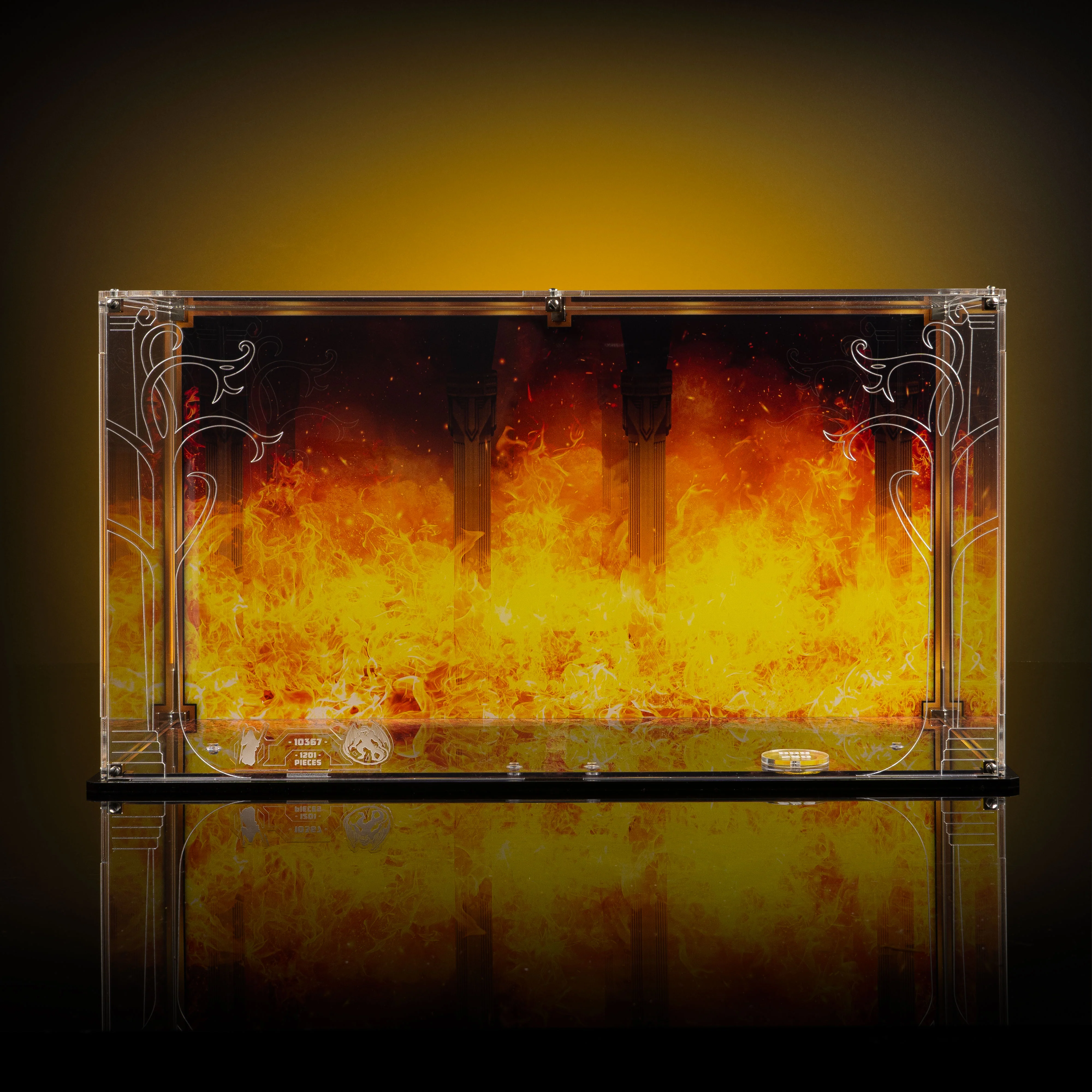 Limited Edition Display Case for LEGO® Icons: Lord of the Rings: Balrog™ Book Nook (10367) - Image 3