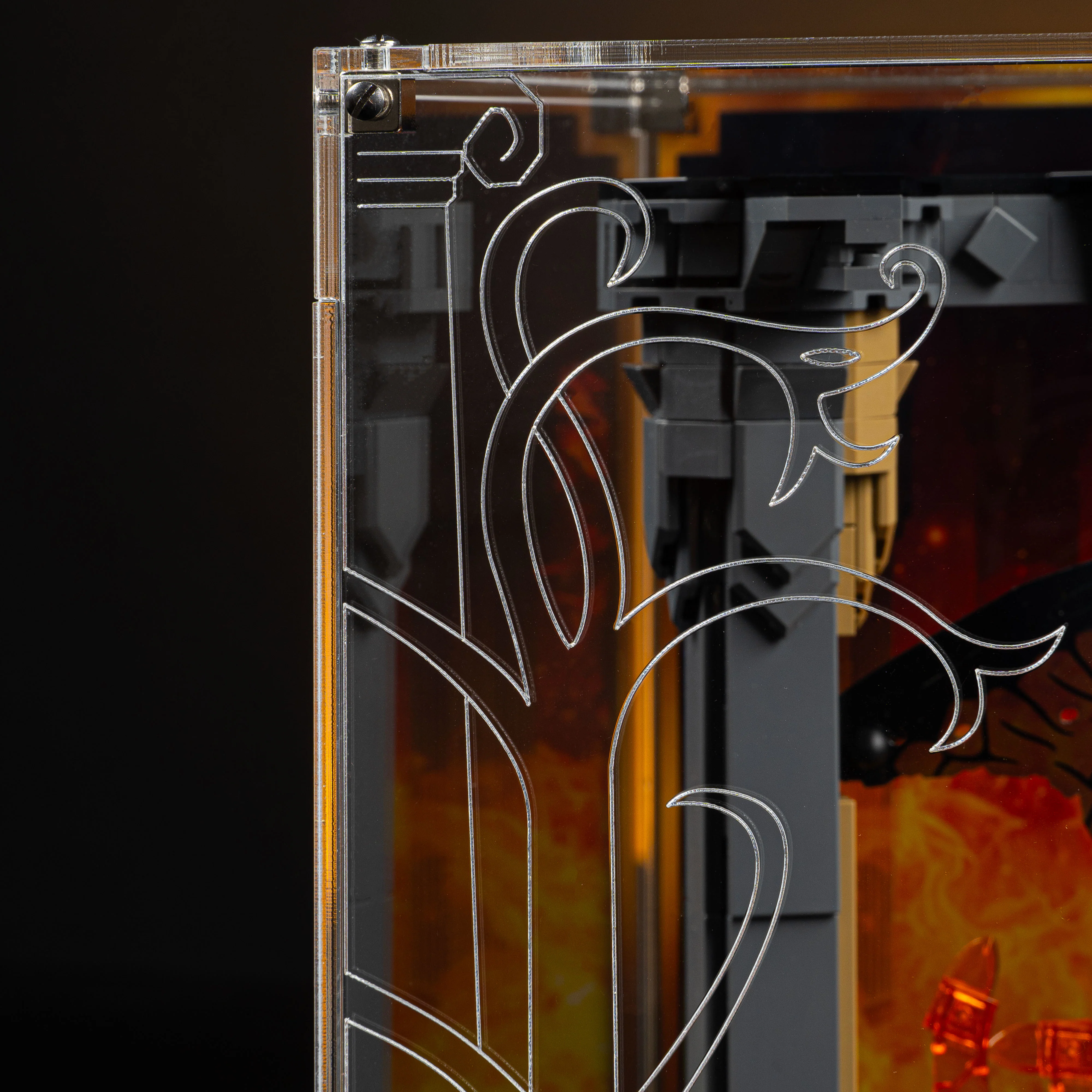 Limited Edition Display Case for LEGO® Icons: Lord of the Rings: Balrog™ Book Nook (10367) - Image 8