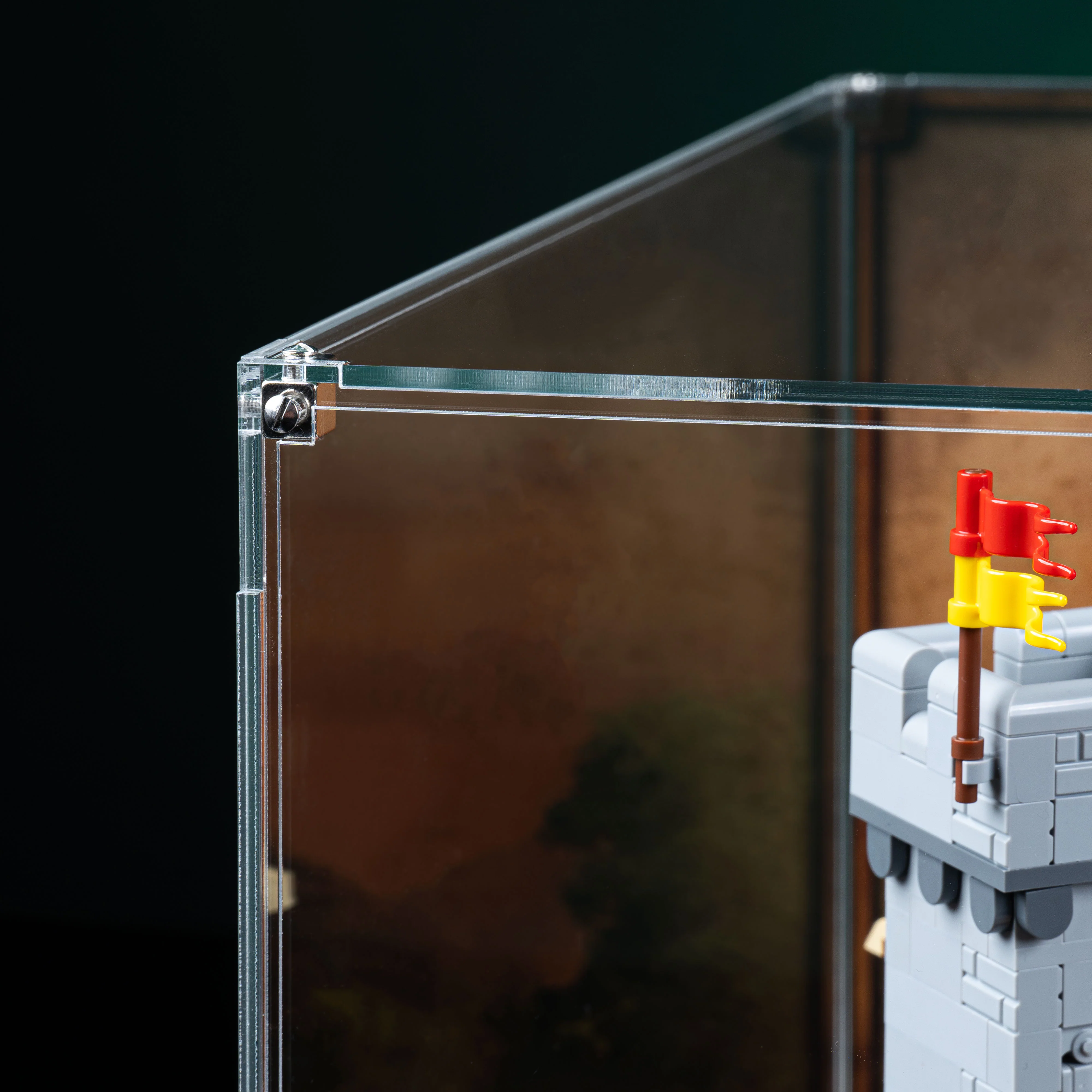 Limited Edition Display Case for LEGO® Icons Medieval Town Square (10332) - Image 10