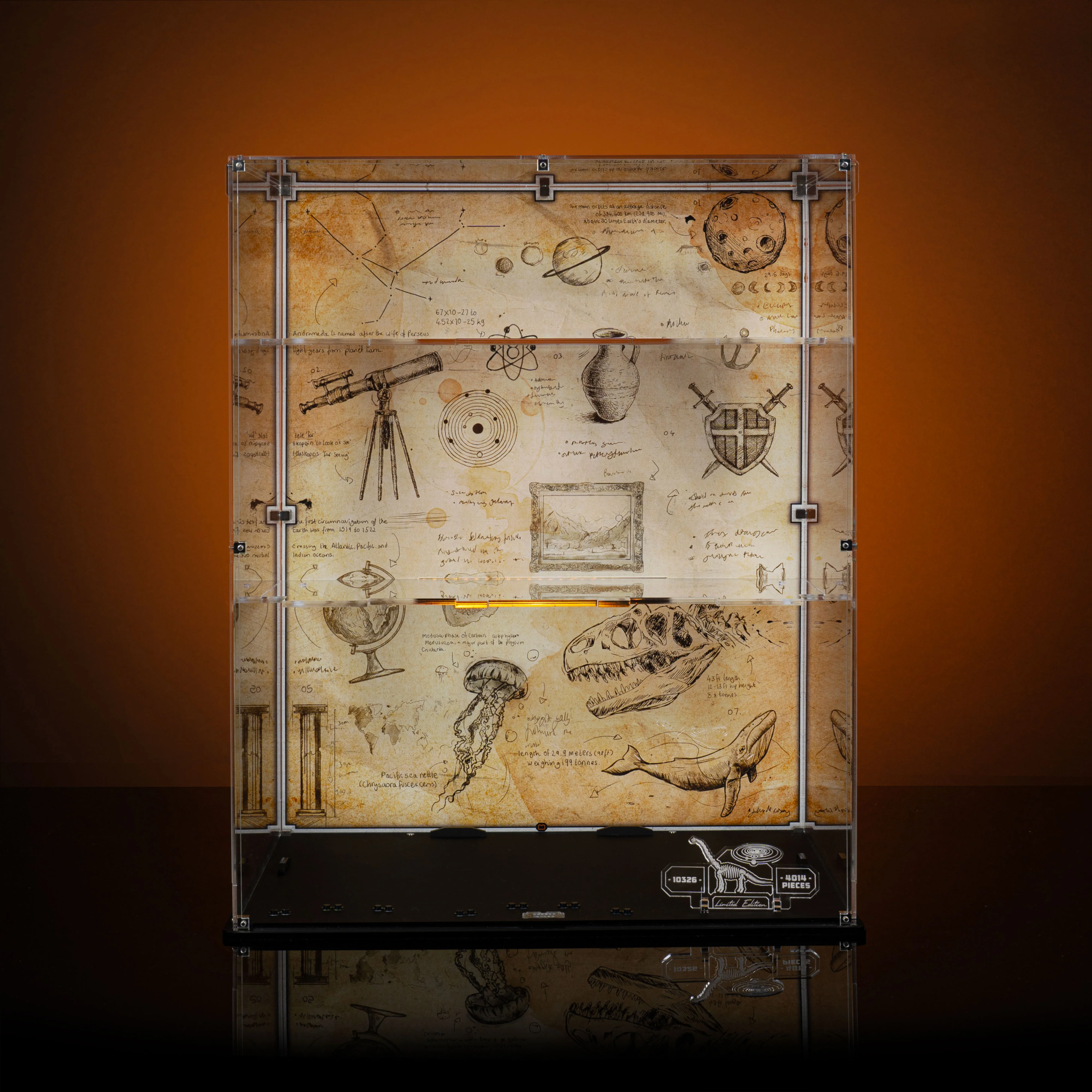 Limited Edition Display Case for LEGO® Icons: Natural History Museum (10326) - Image 4