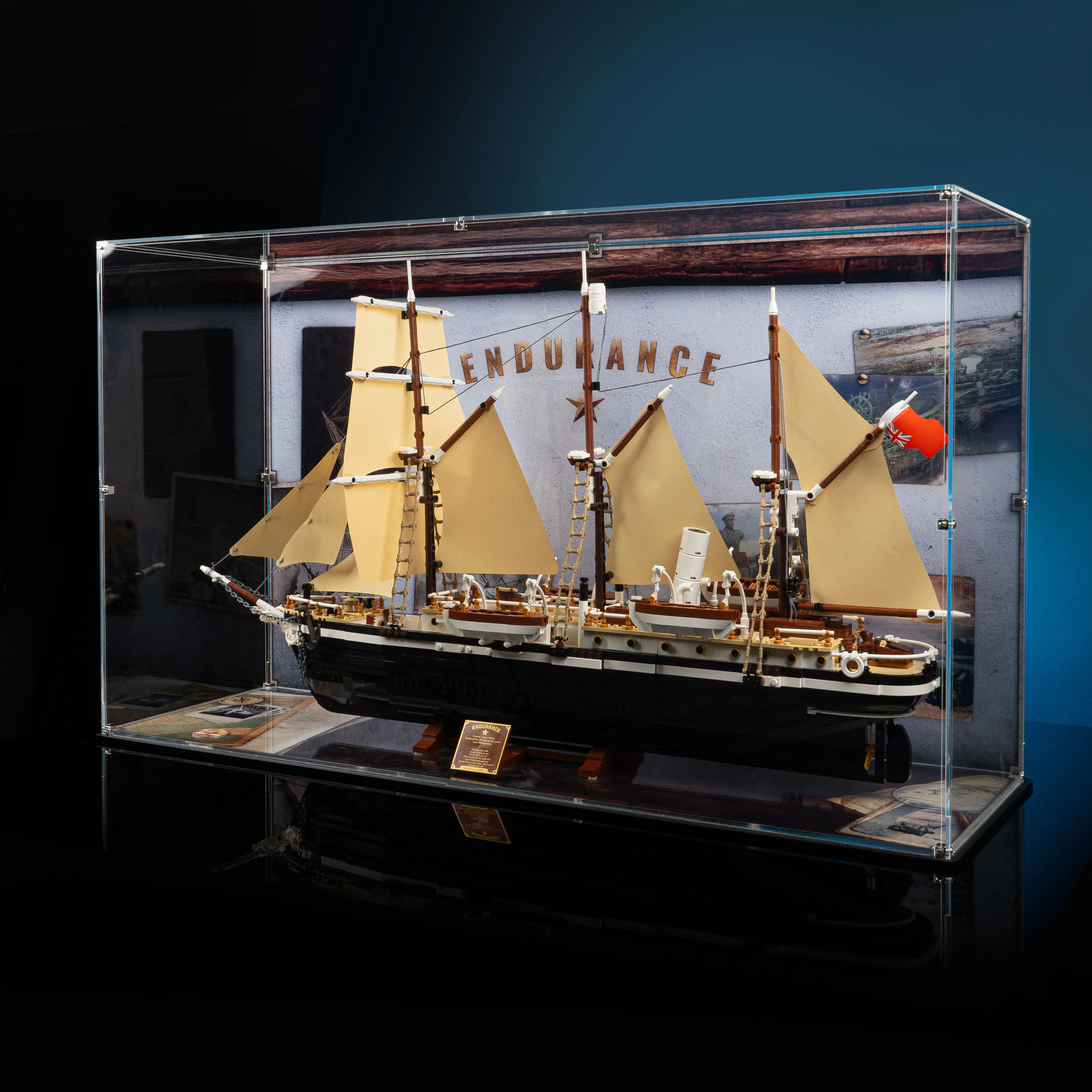 Limited Edition Display Case for LEGO® Icons: The Endurance (10335) - Image 4