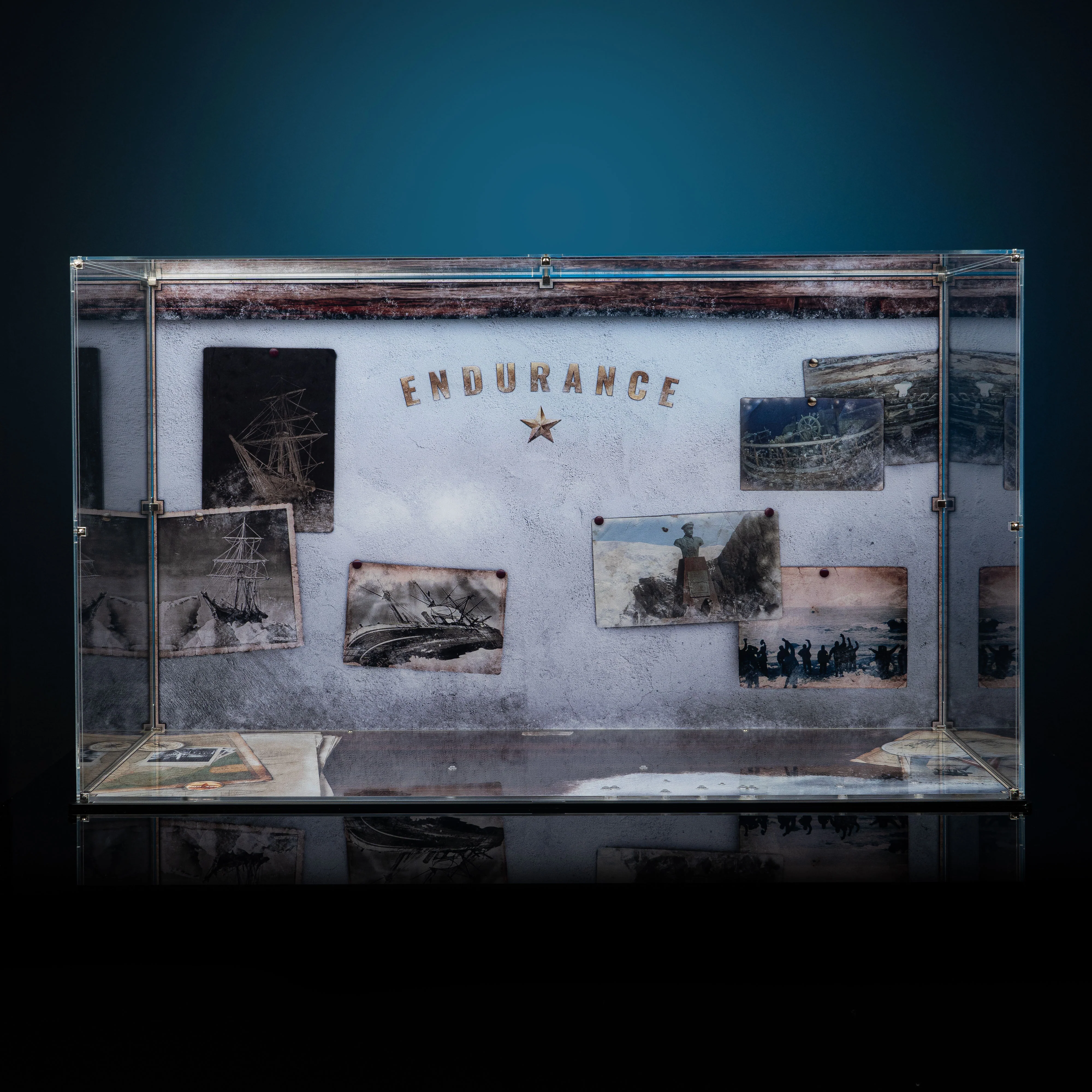 Limited Edition Display Case for LEGO® Icons: The Endurance (10335) and Shackleton’s Lifeboat (40729) - Image 3