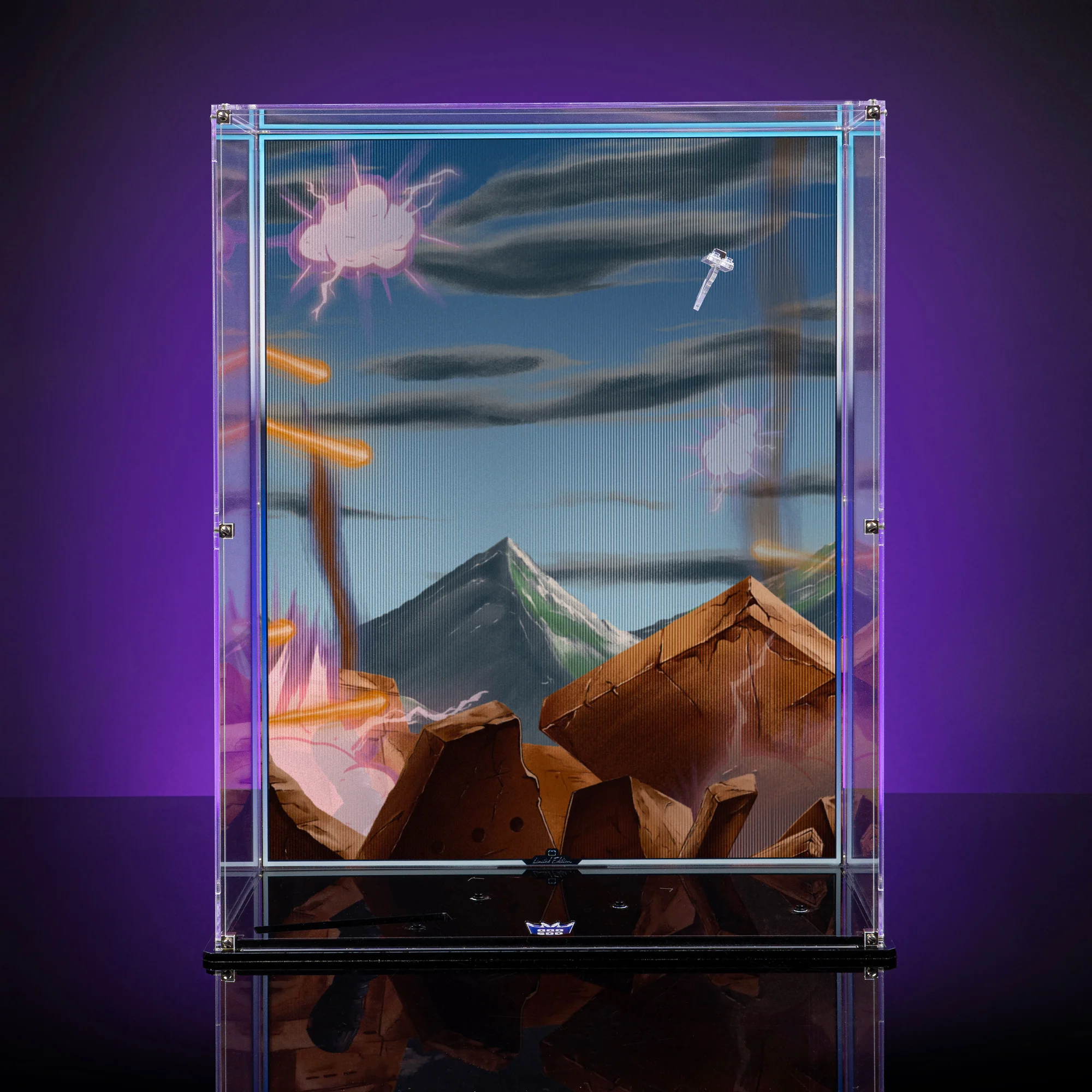 Limited Edition Display Case for LEGO® Icons: Transformers: Soundwave (10358) - Image 3