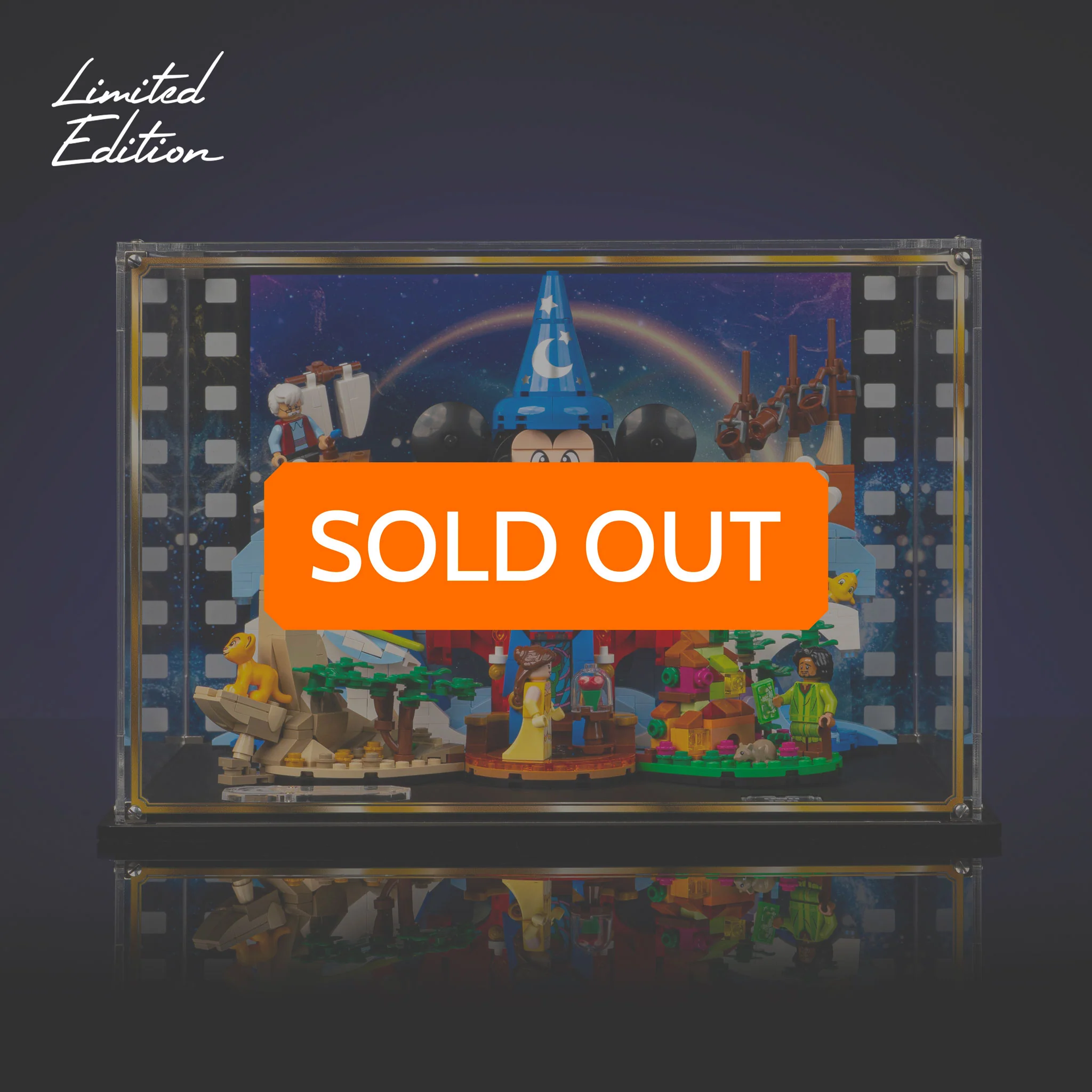 Limited Edition Display Case for LEGO Ideas: Magic of Disney (21352)