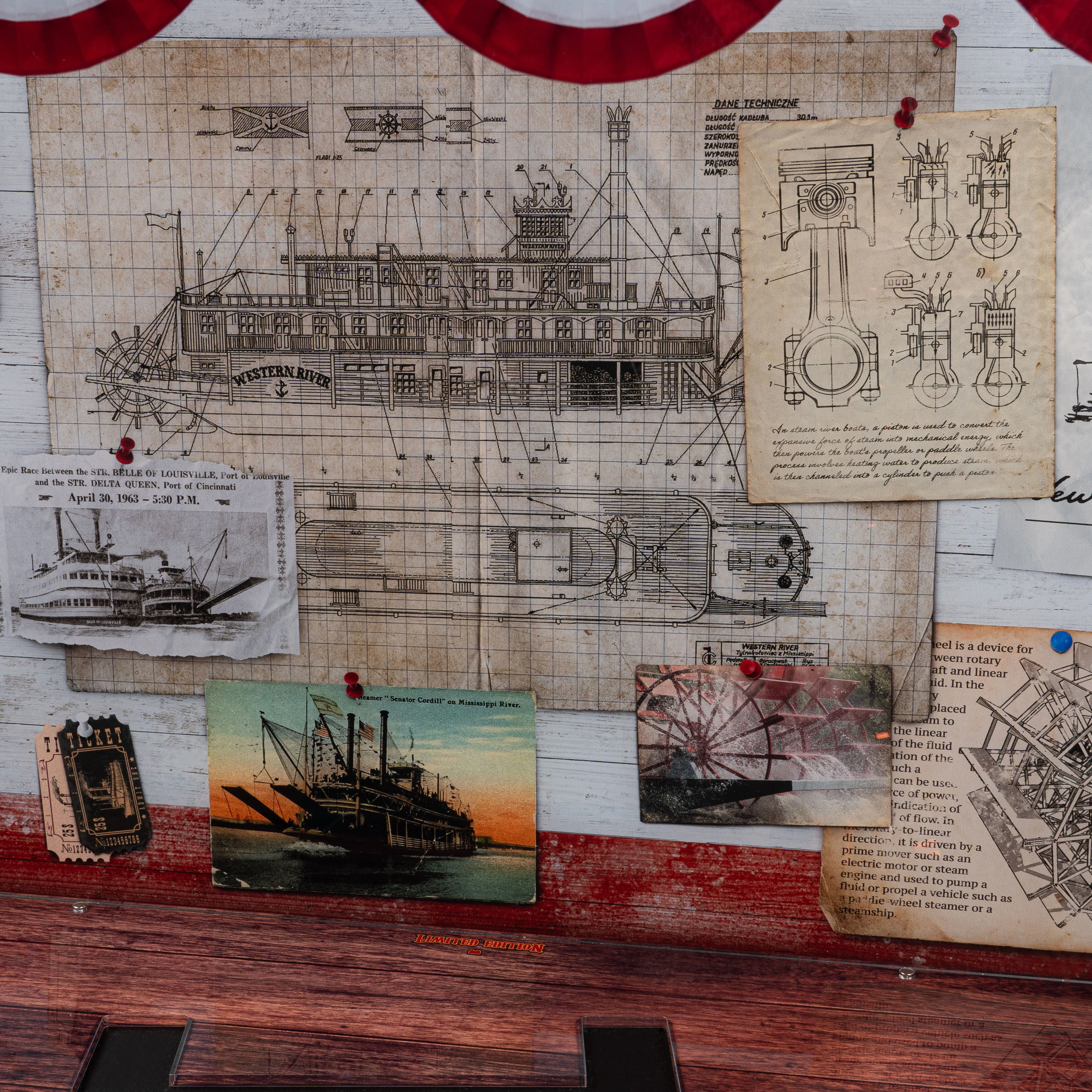 Limited Edition Display Case for LEGO® Ideas River Steamboat (21356) - Image 12